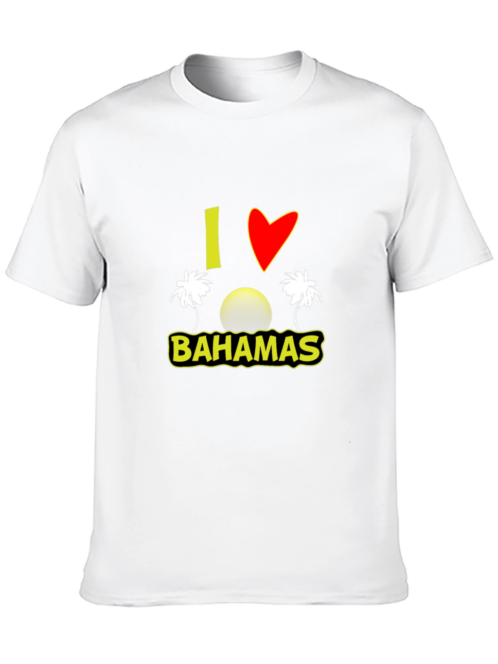 I Love Bahamas Graphic Tee