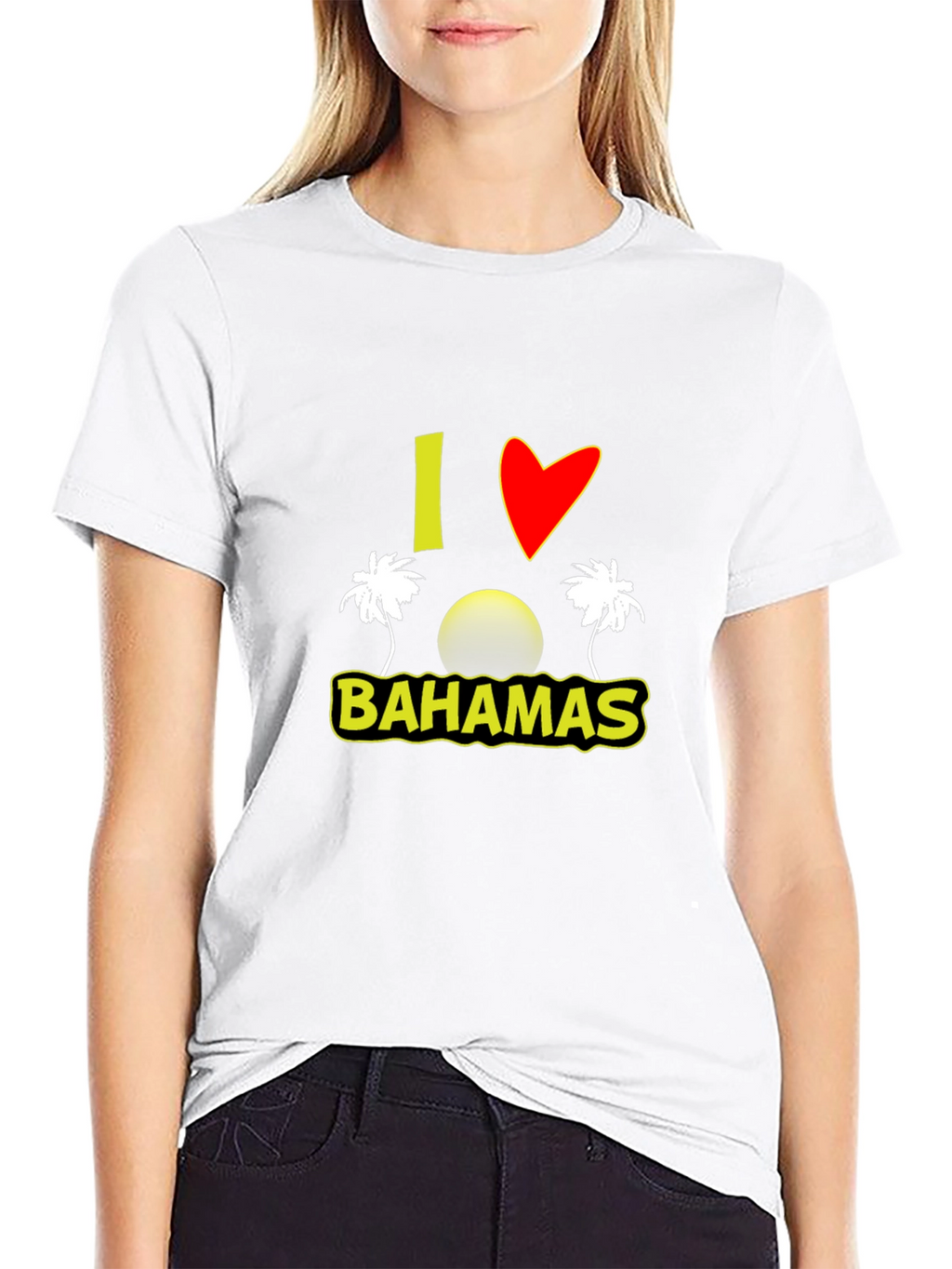 I Love Bahamas Graphic Tee