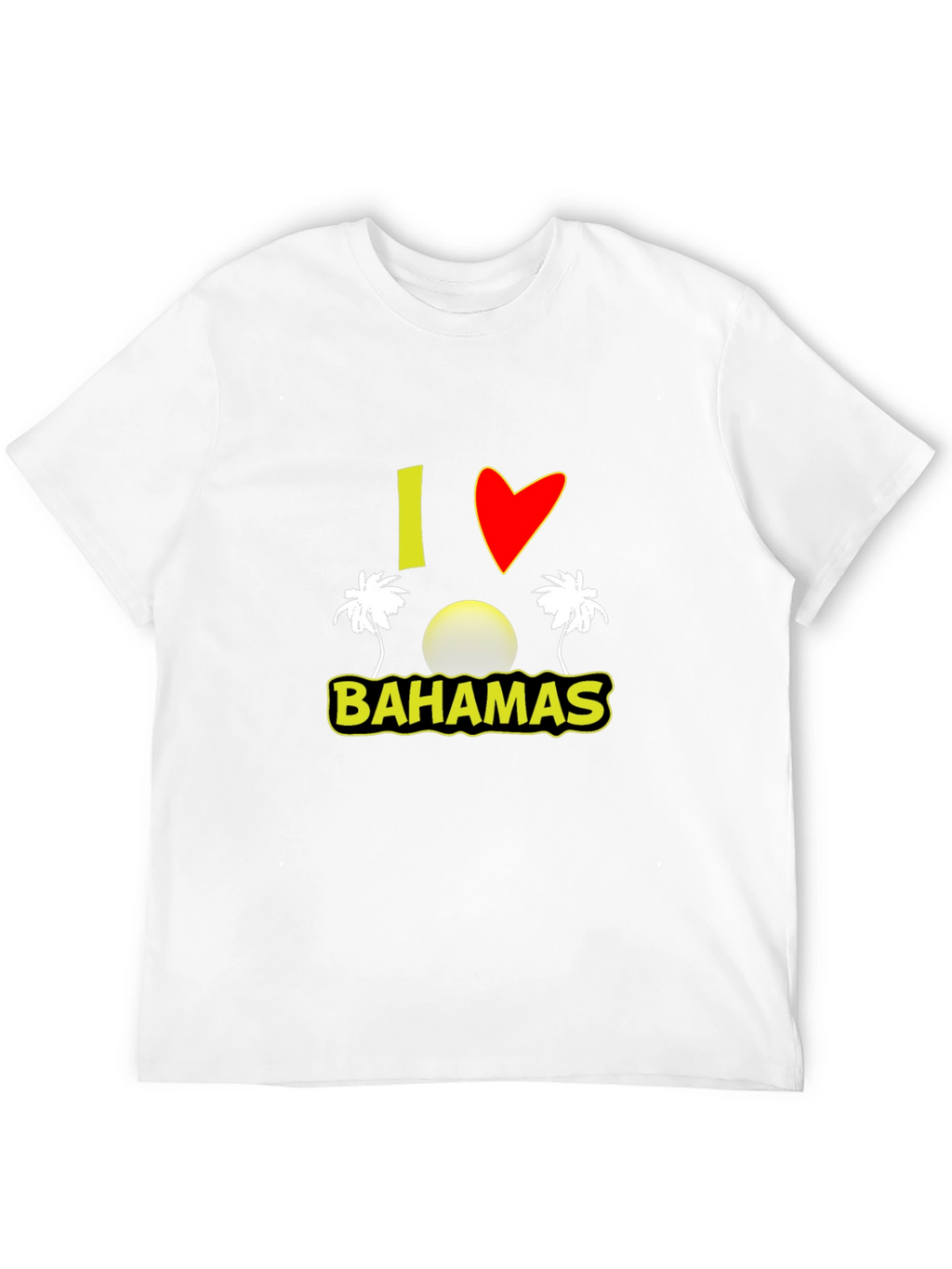 I Love Bahamas Graphic Tee