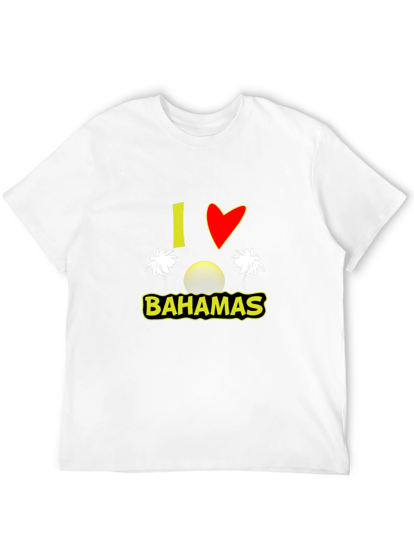 I Love Bahamas Graphic Tee
