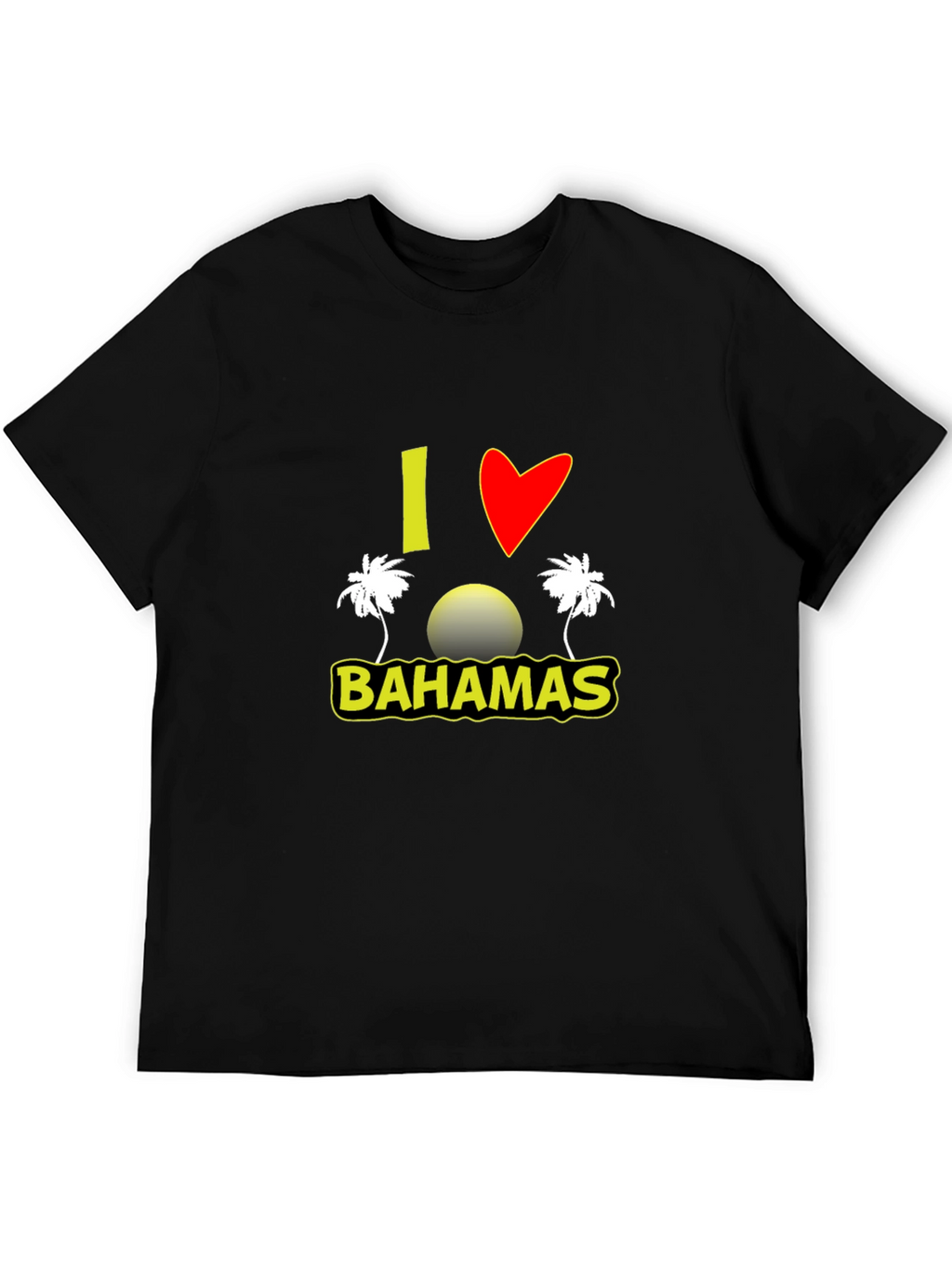 I Love Bahamas Graphic Tee