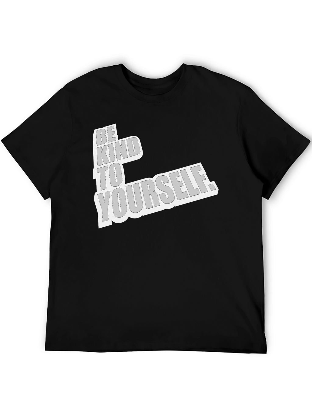 Be Kind to Yourself Graphic Tee - Black