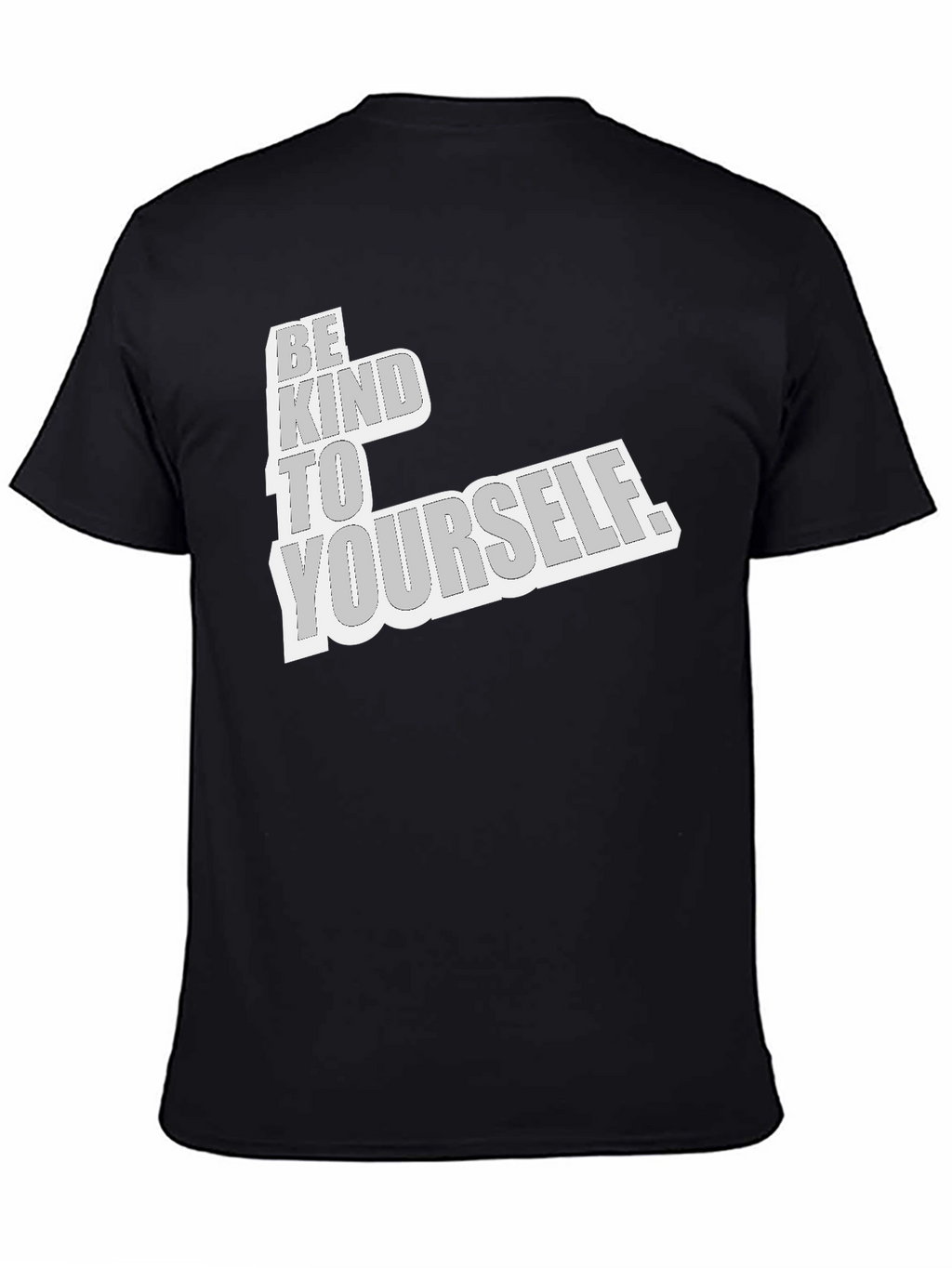 Be Kind to Yourself Graphic Tee - Black