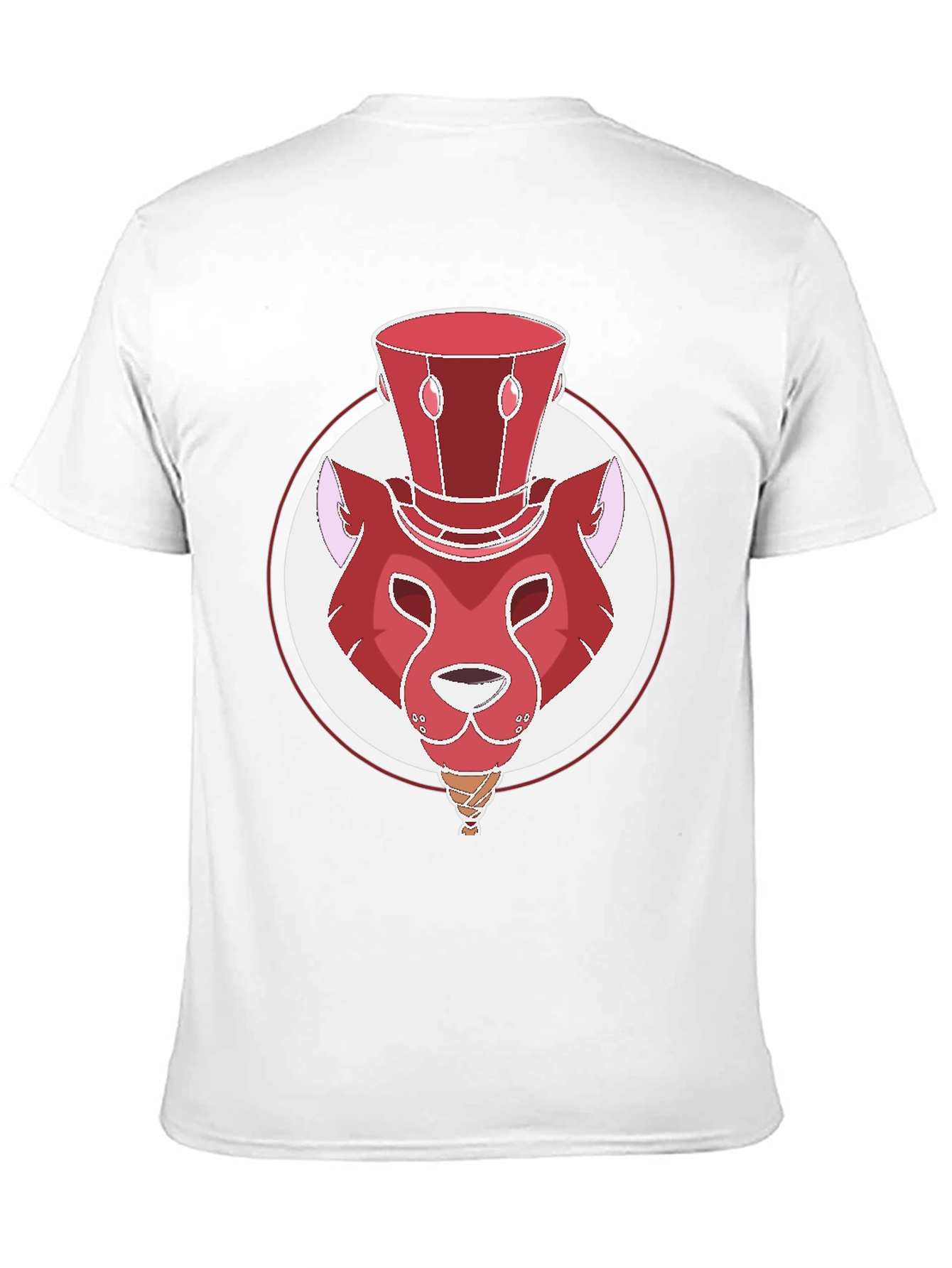 Whimsical Red Lion Graphic Tee