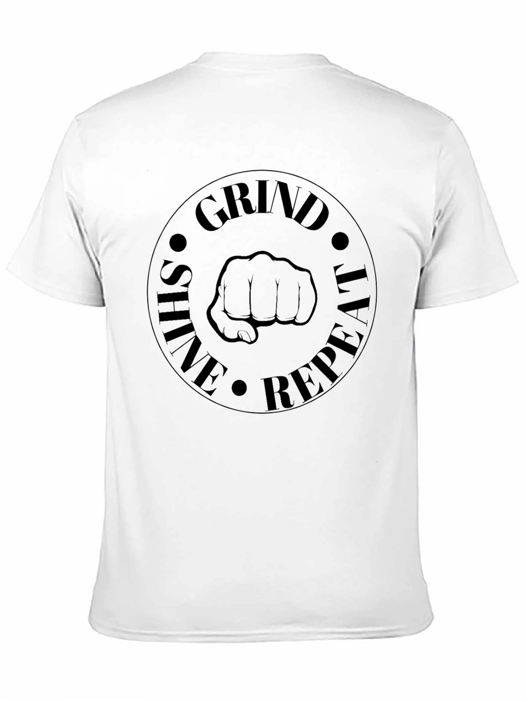 Grind Shine Repeat T-Shirt - Motivational Tee