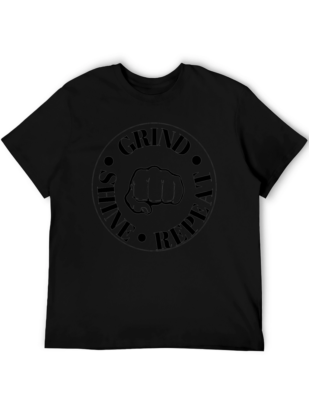 Grind Shine Repeat T-Shirt - Motivational Tee