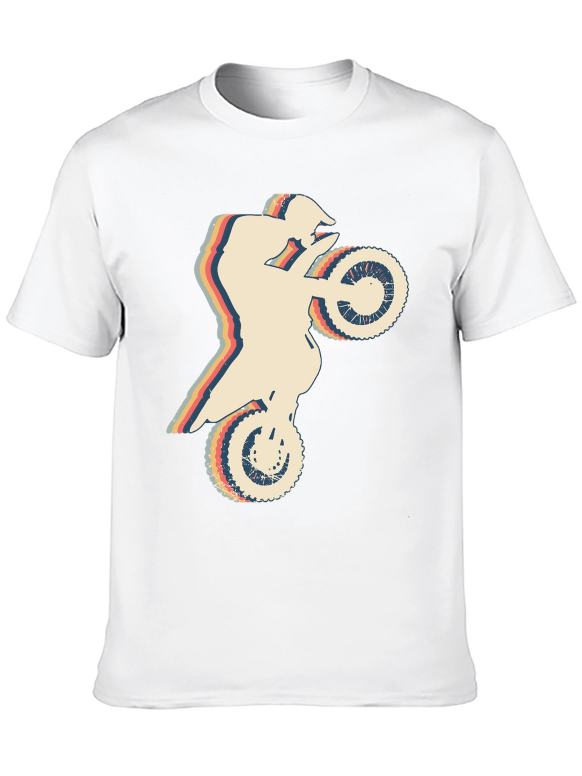 Retro Motocross T-Shirt - Vintage Dirt Bike Design