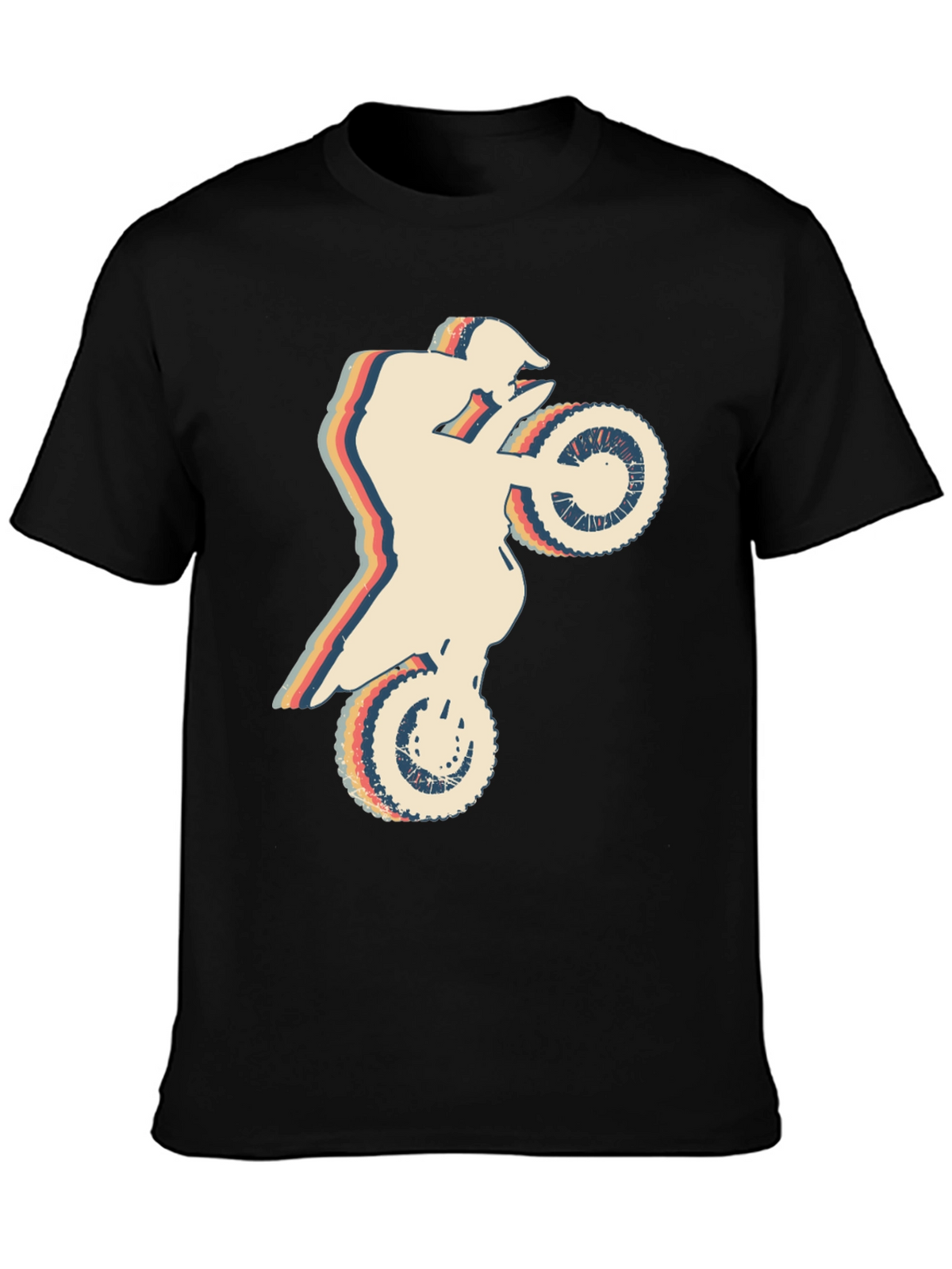Retro Motocross T-Shirt - Vintage Dirt Bike Design