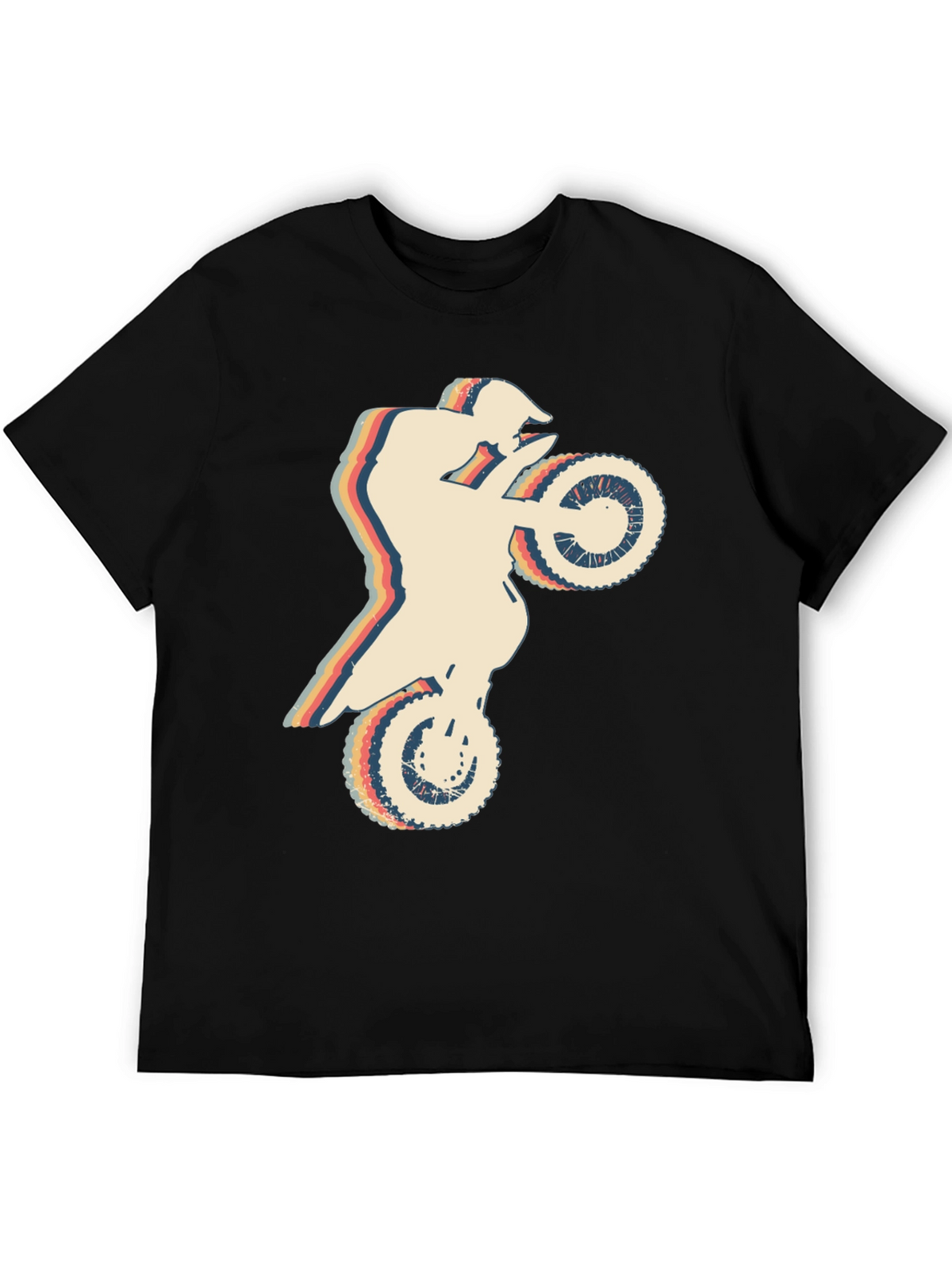 Retro Motocross T-Shirt - Vintage Dirt Bike Design