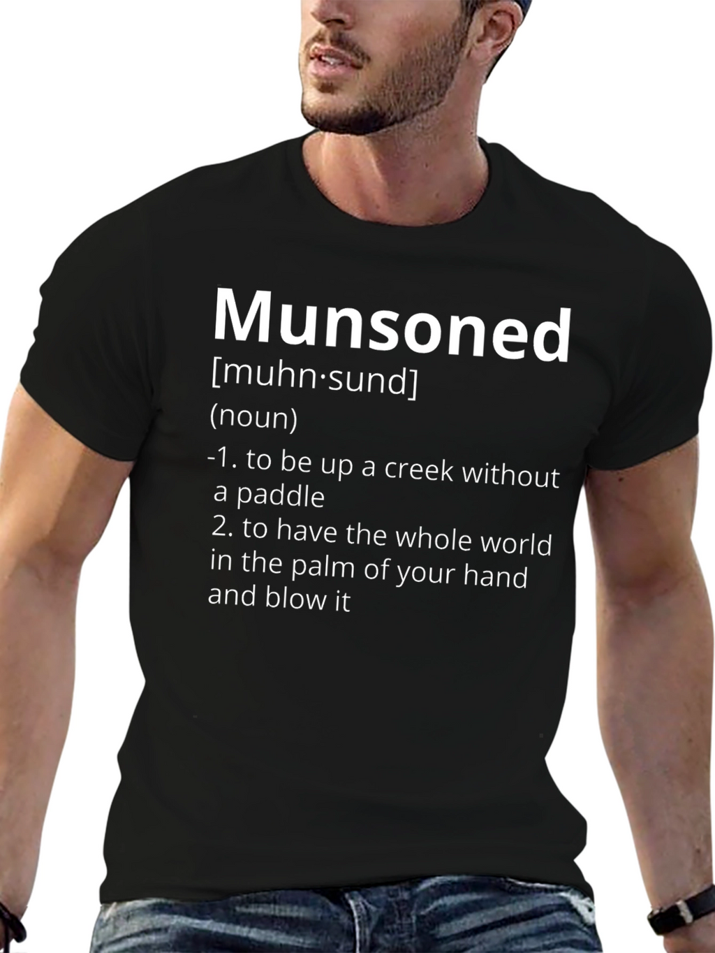 Munsoned Definition T-Shirt - Novelty Gift