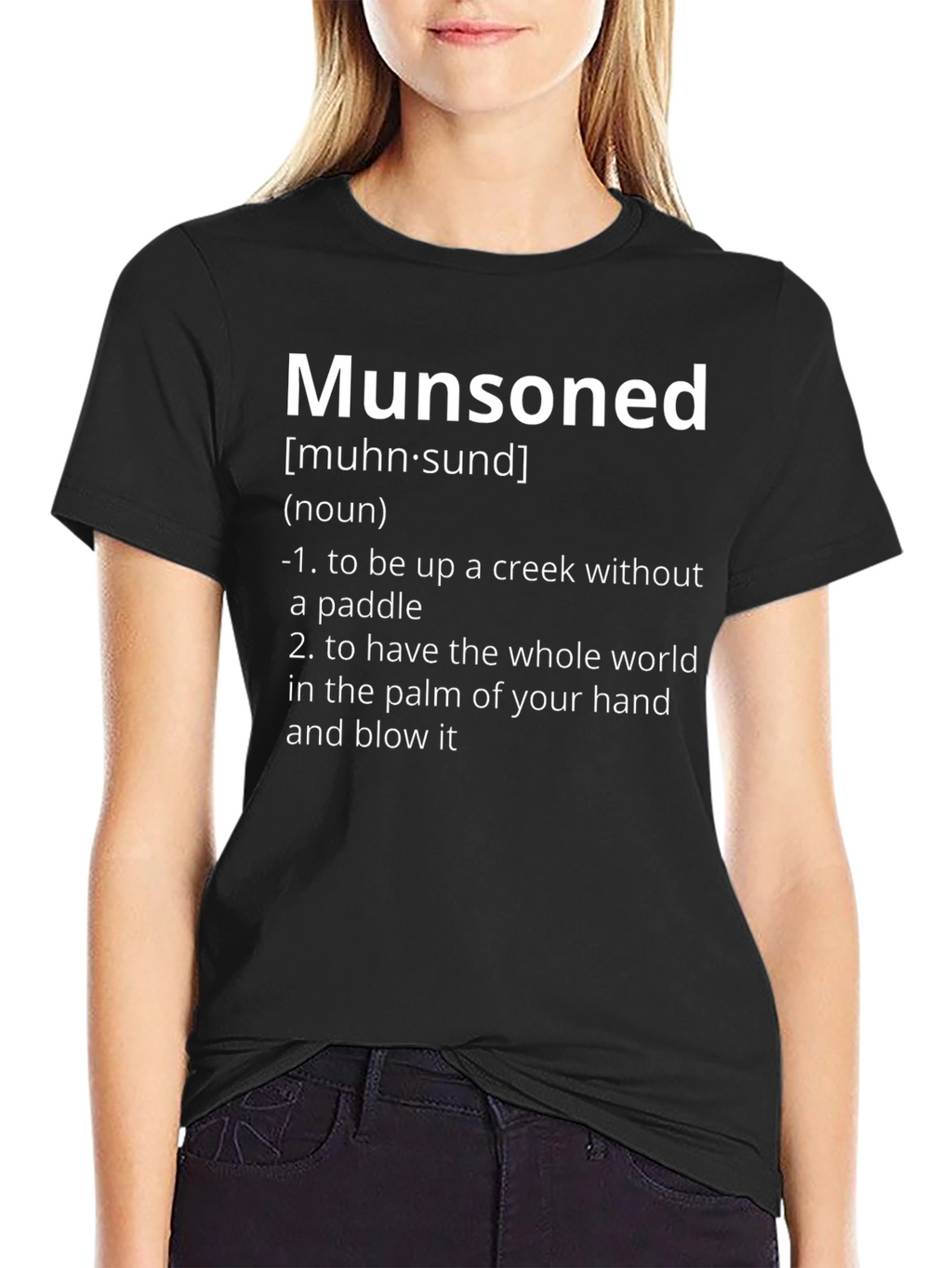 Munsoned Definition T-Shirt - Novelty Gift