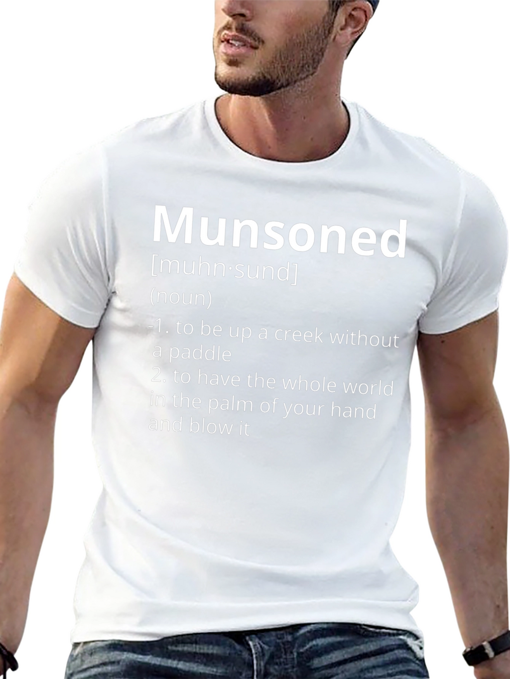 Munsoned Definition T-Shirt - Novelty Gift