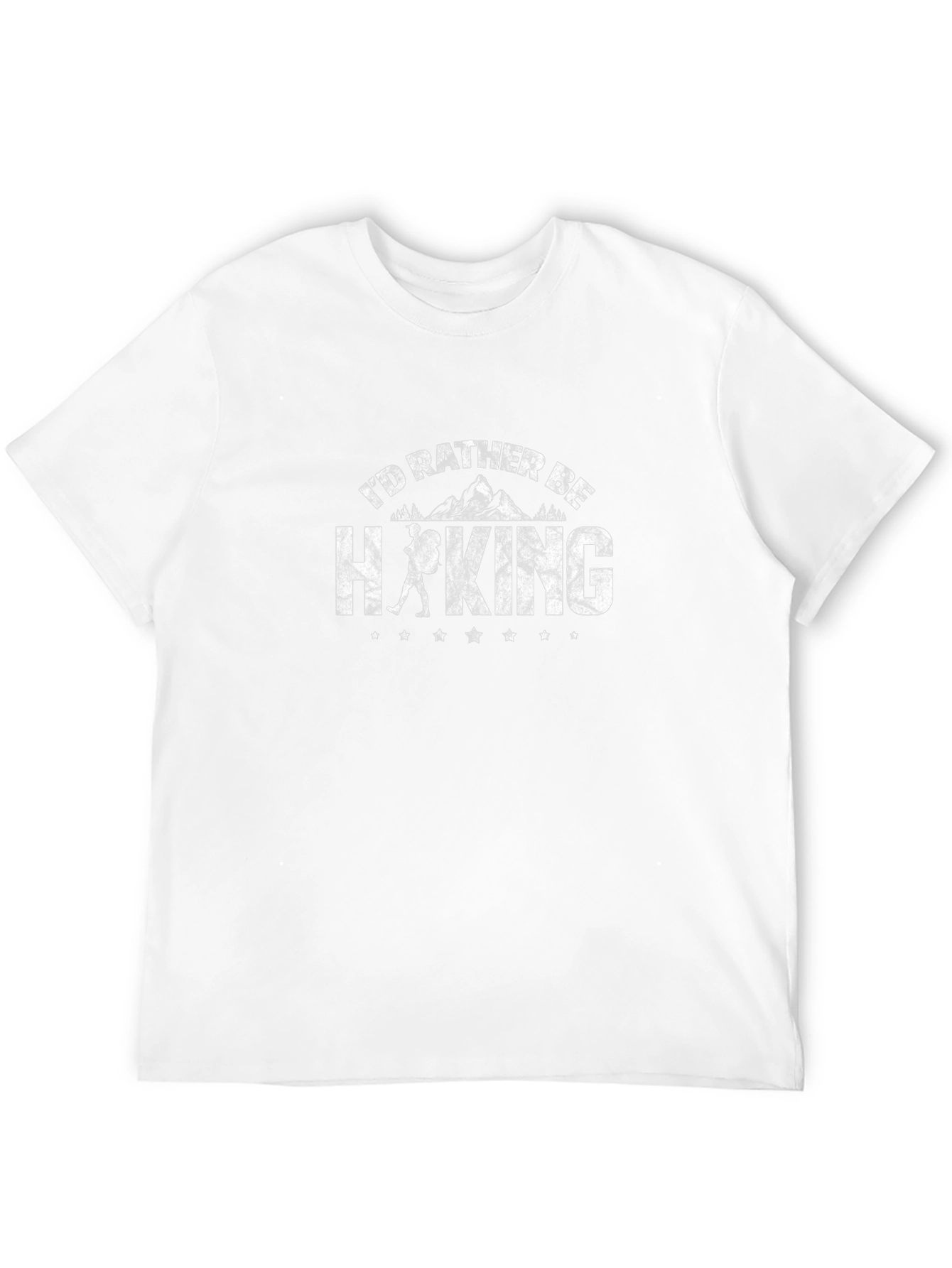 Hiking Graphic Tee - Id Rather Be Hiking
