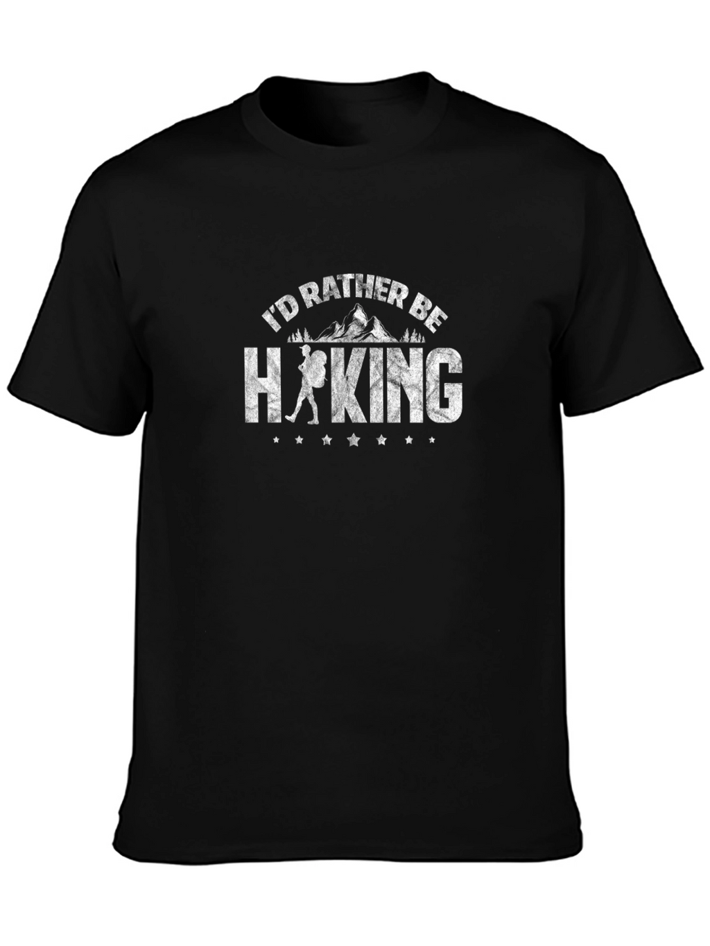 Hiking Graphic Tee - Id Rather Be Hiking