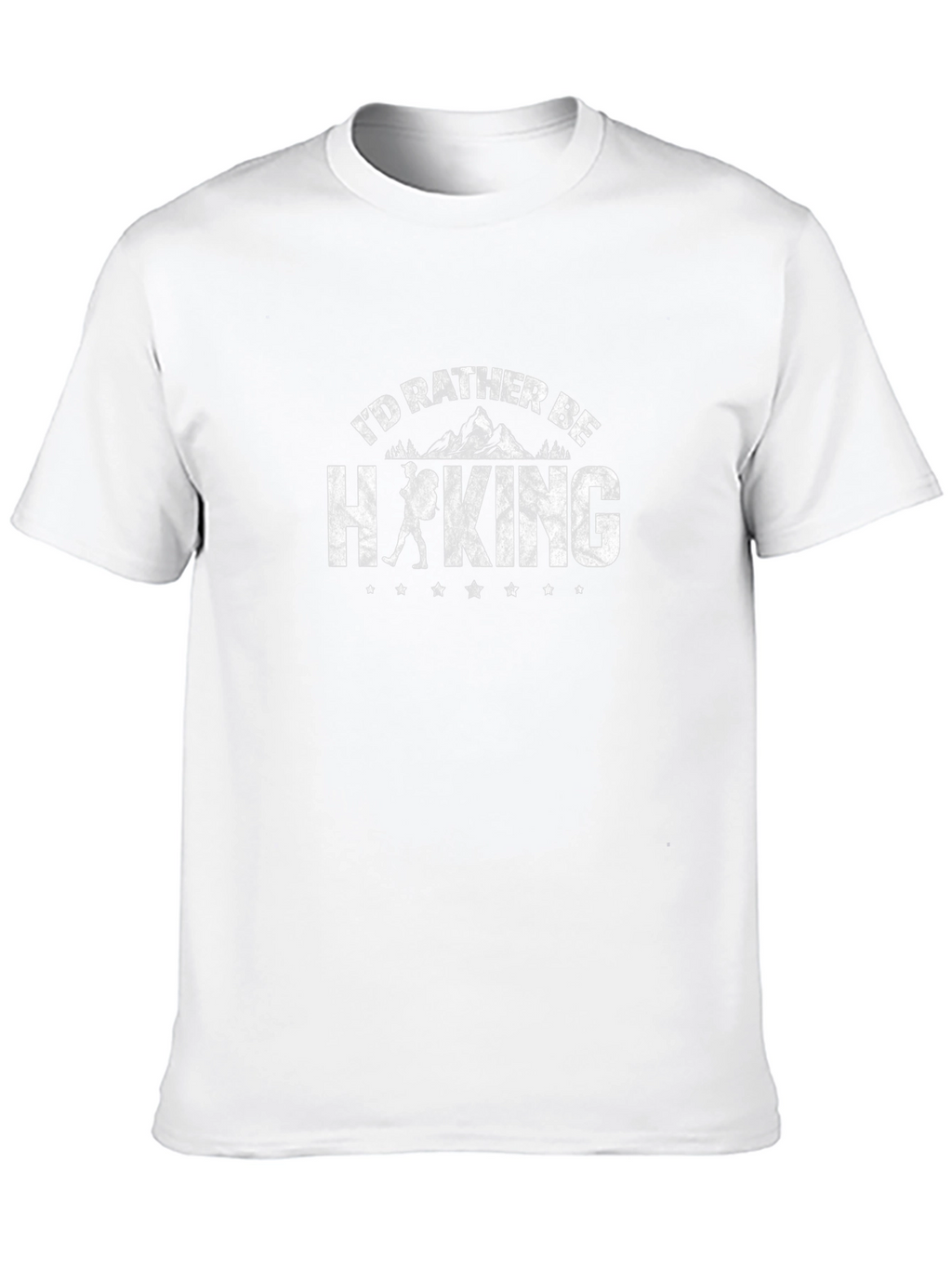 Hiking Graphic Tee - Id Rather Be Hiking