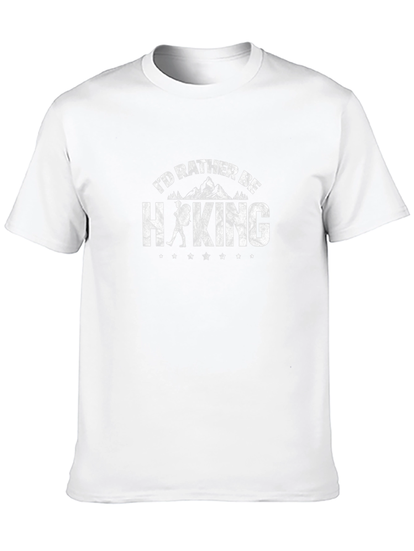 Hiking Graphic Tee - Id Rather Be Hiking