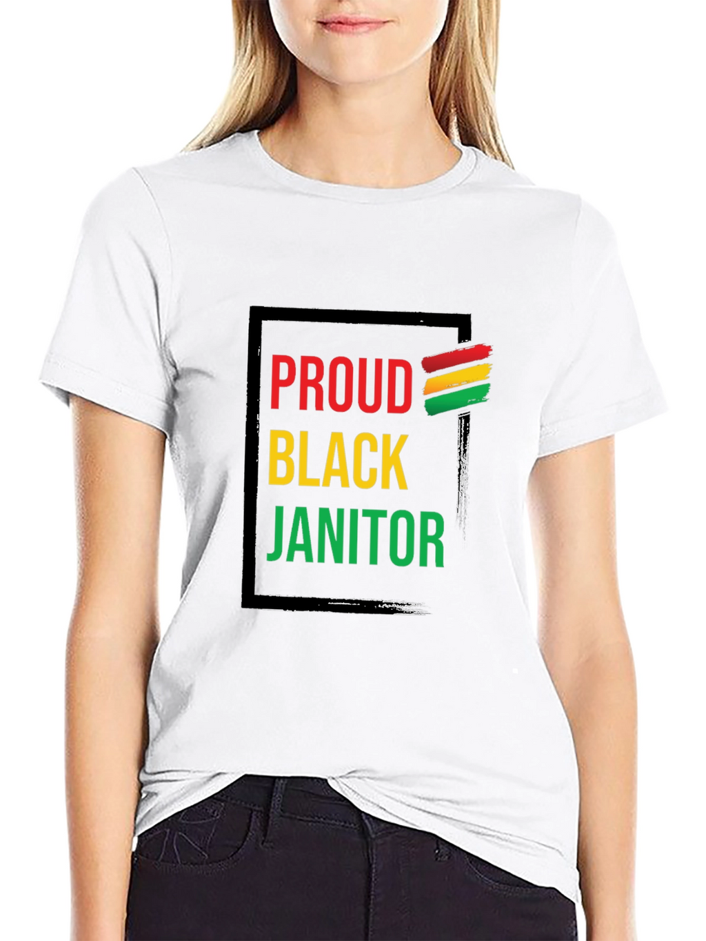 Proud Black Janitor T-Shirt