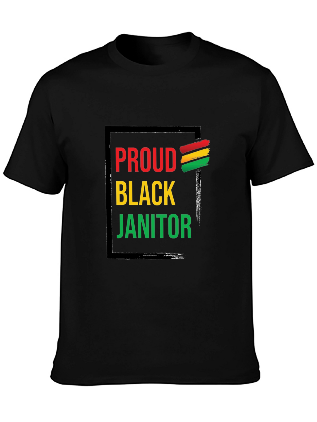 Proud Black Janitor T-Shirt