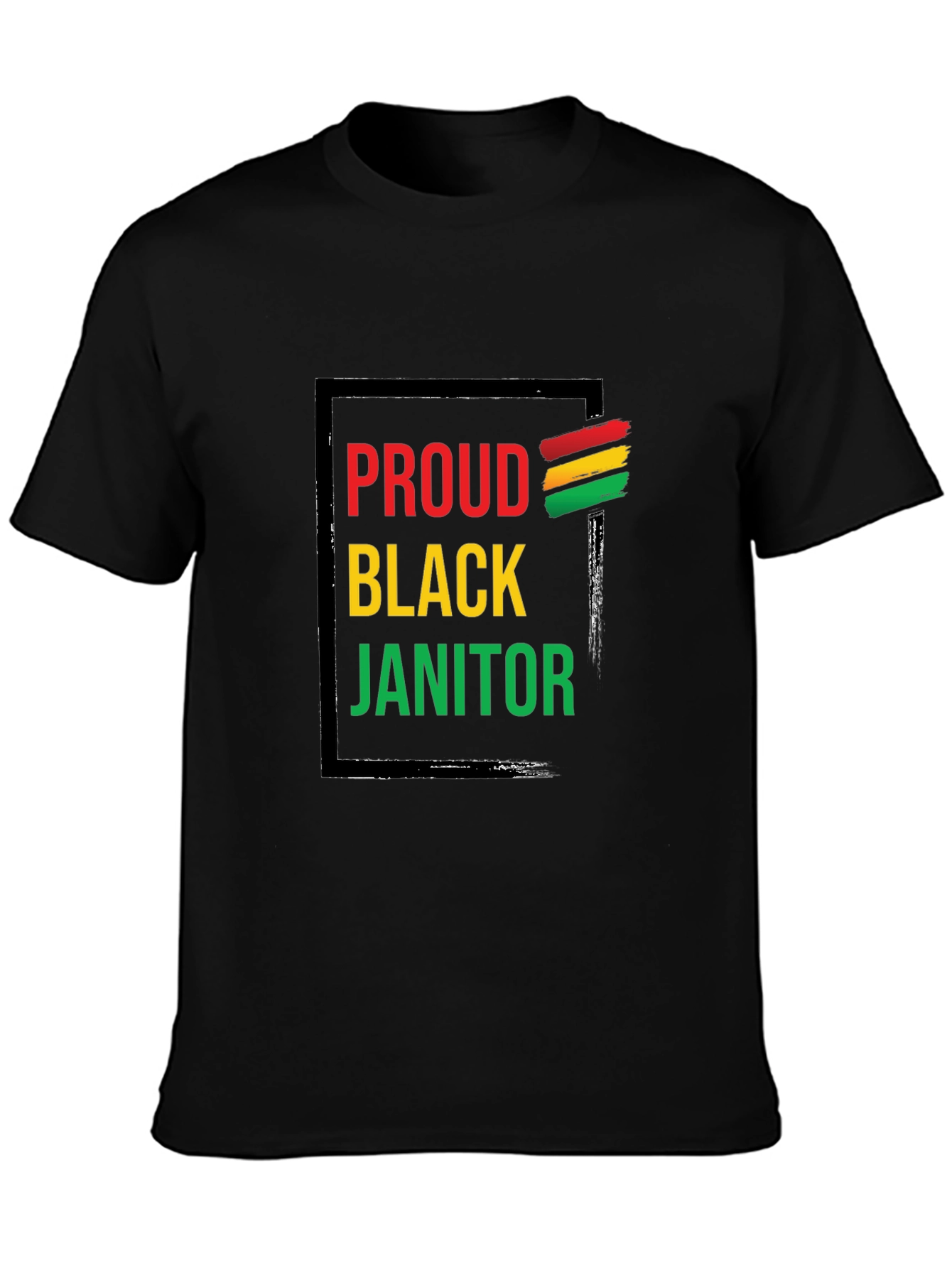 Proud Black Janitor T-Shirt
