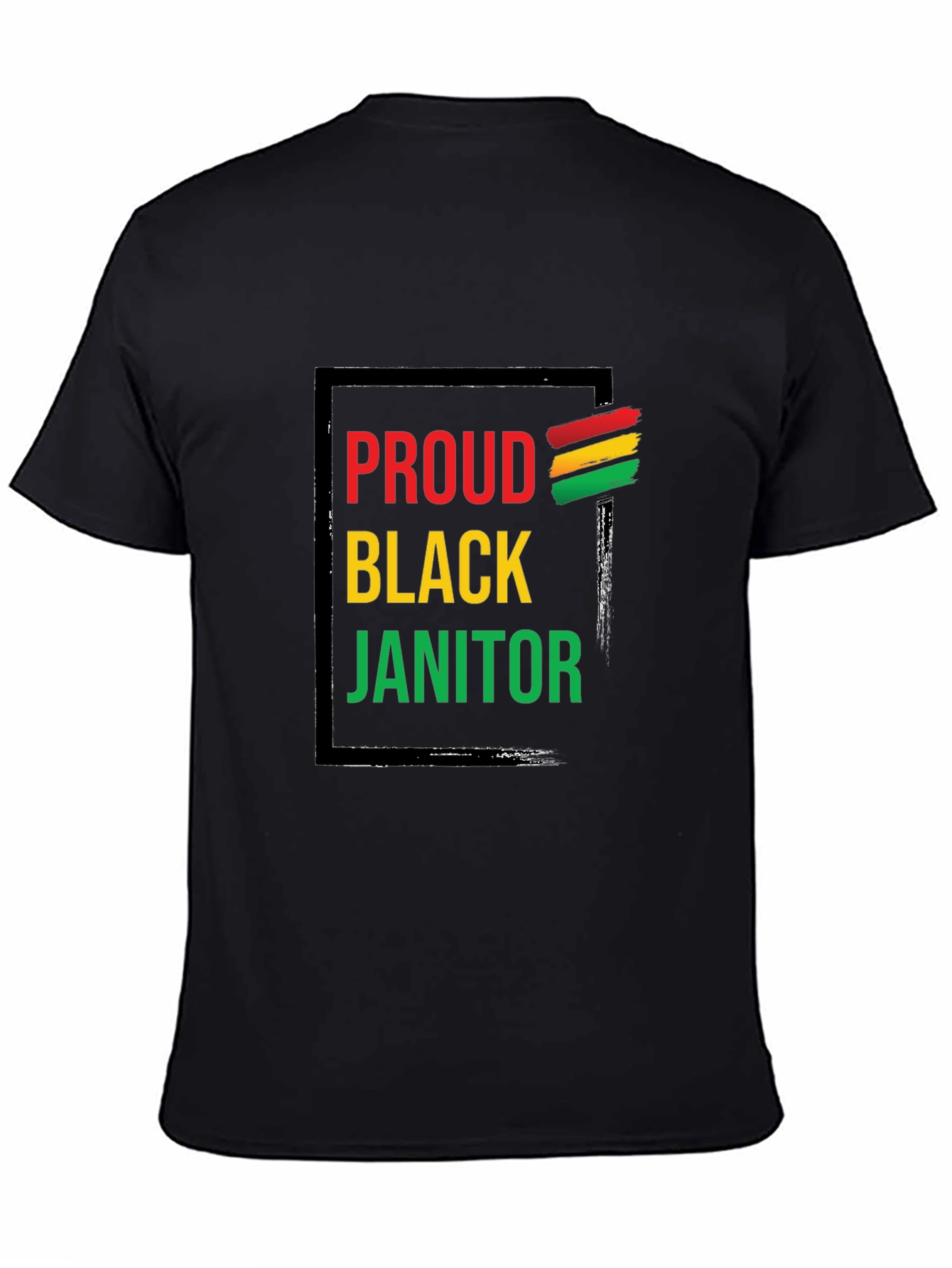 Proud Black Janitor T-Shirt