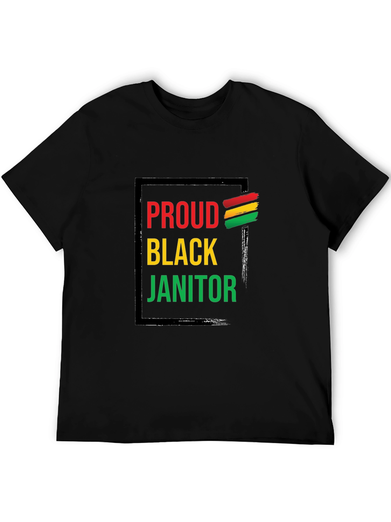 Proud Black Janitor T-Shirt