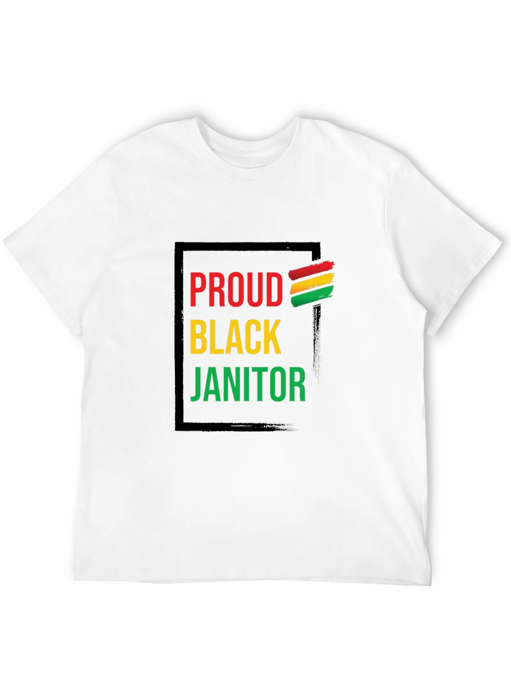 Proud Black Janitor T-Shirt