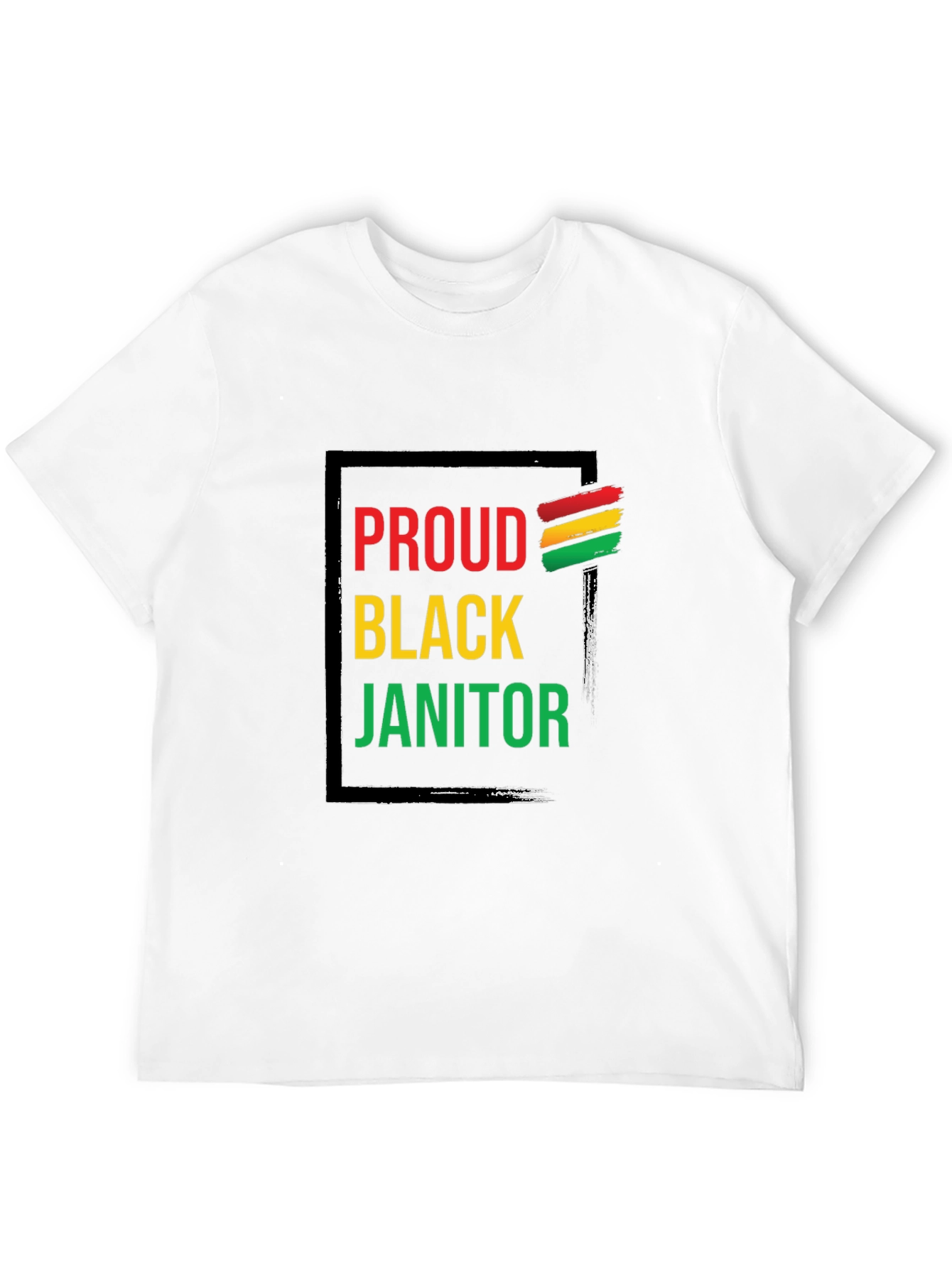 Proud Black Janitor T-Shirt