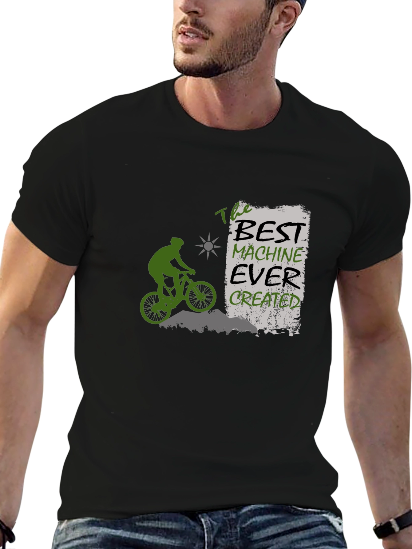 Best Machine Ever Mountain Bike T-Shirt