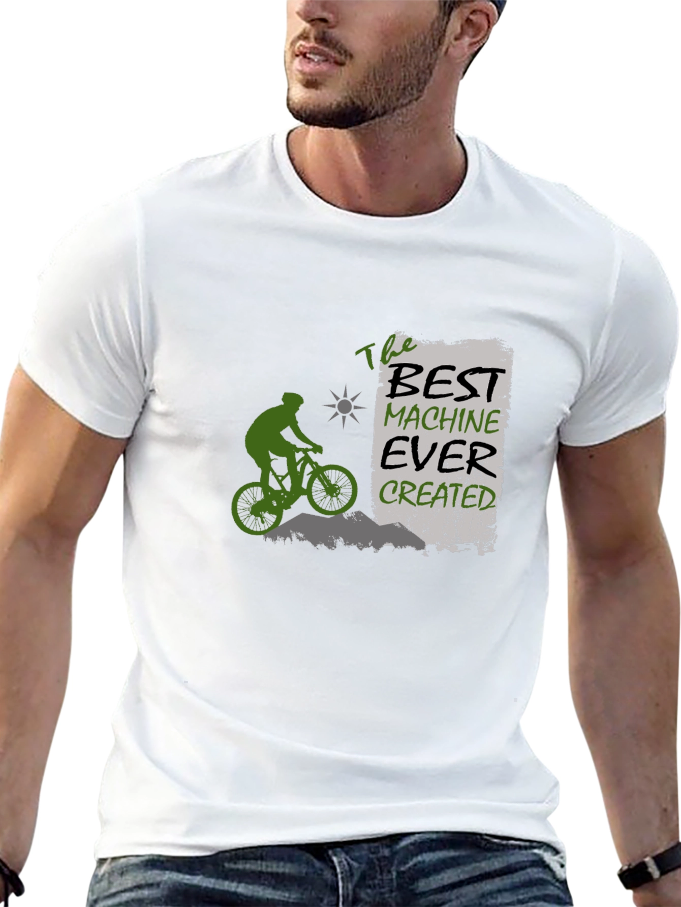 Best Machine Ever Mountain Bike T-Shirt