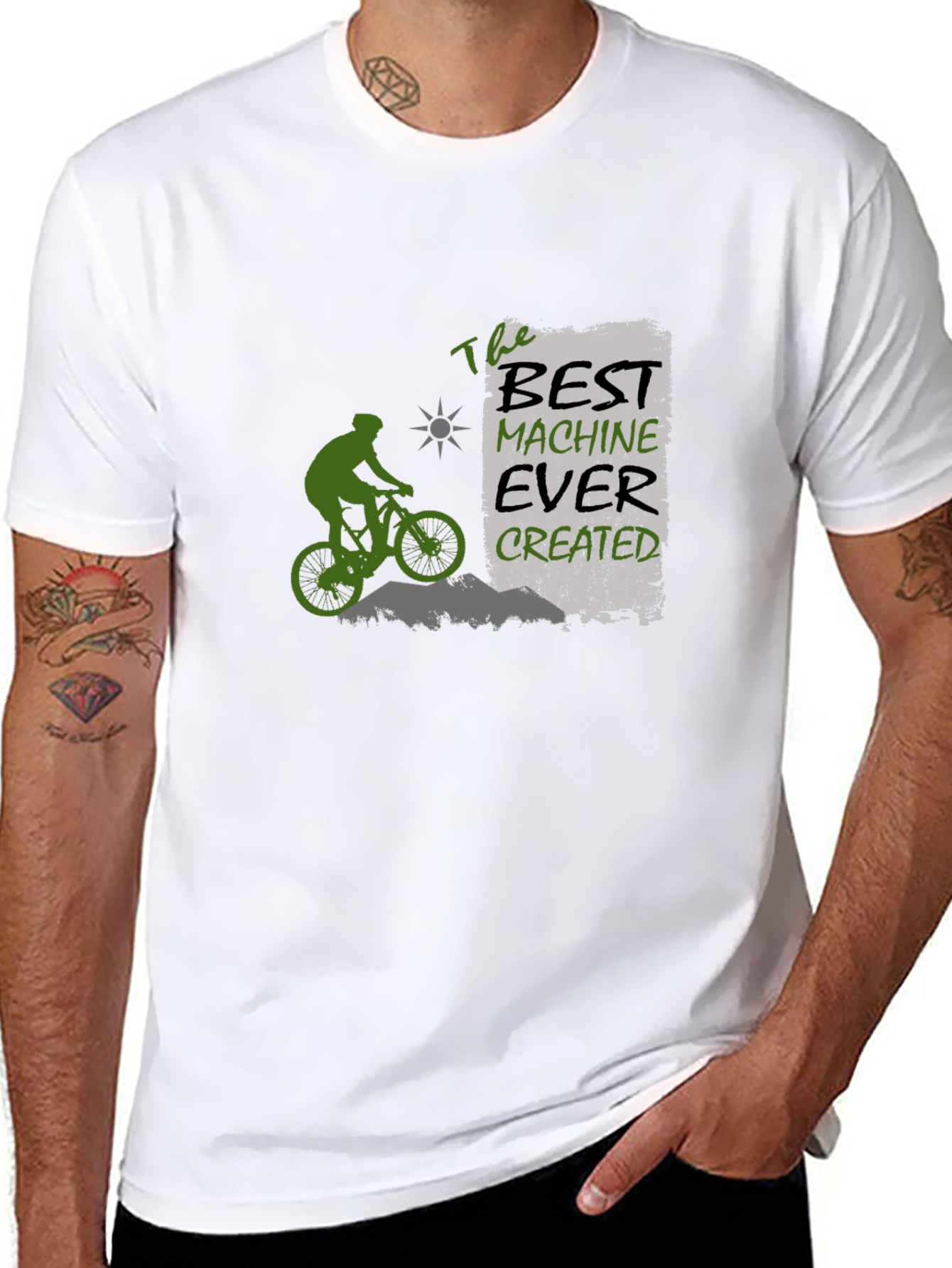 Best Machine Ever Mountain Bike T-Shirt
