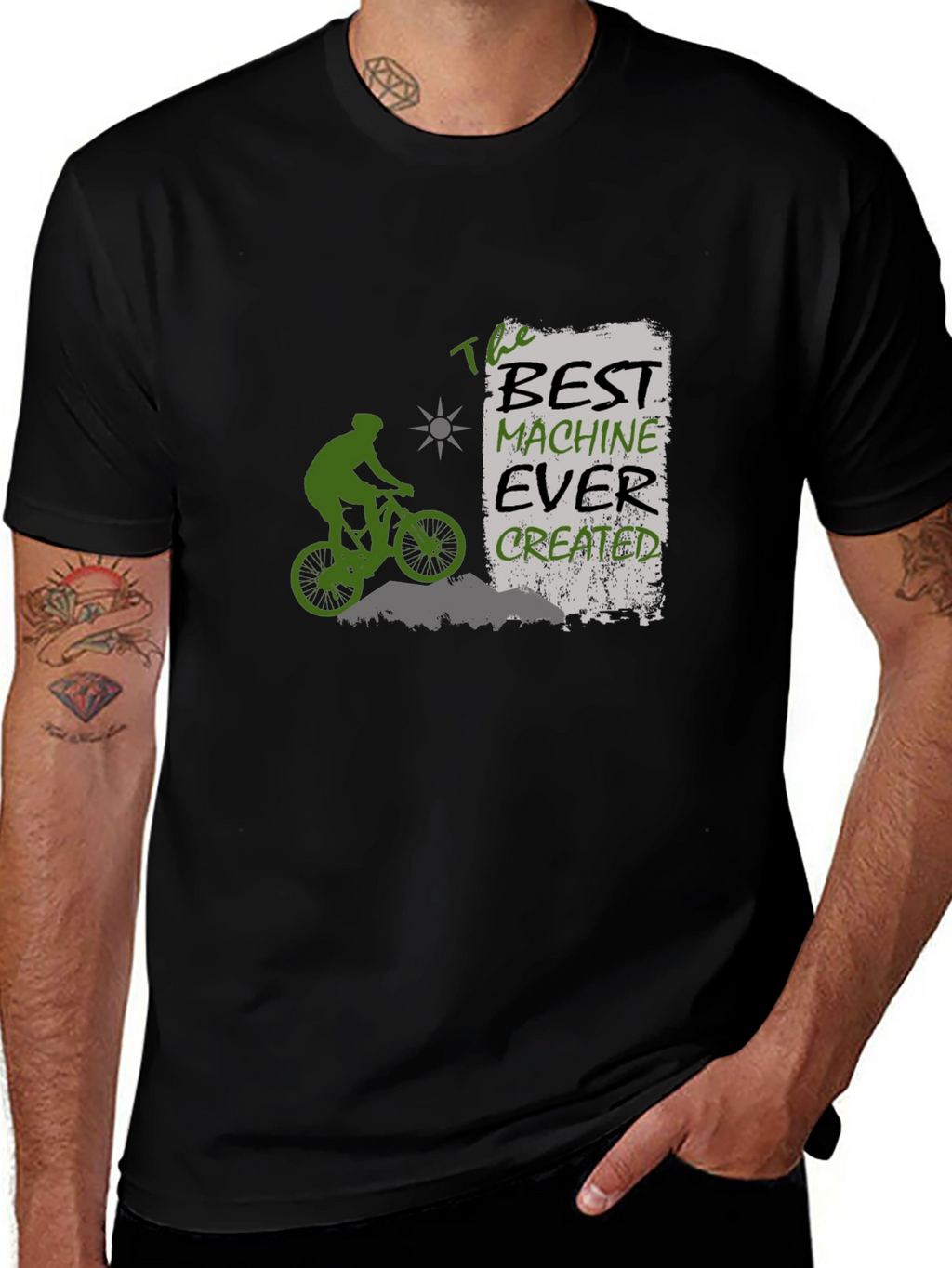 Best Machine Ever Mountain Bike T-Shirt