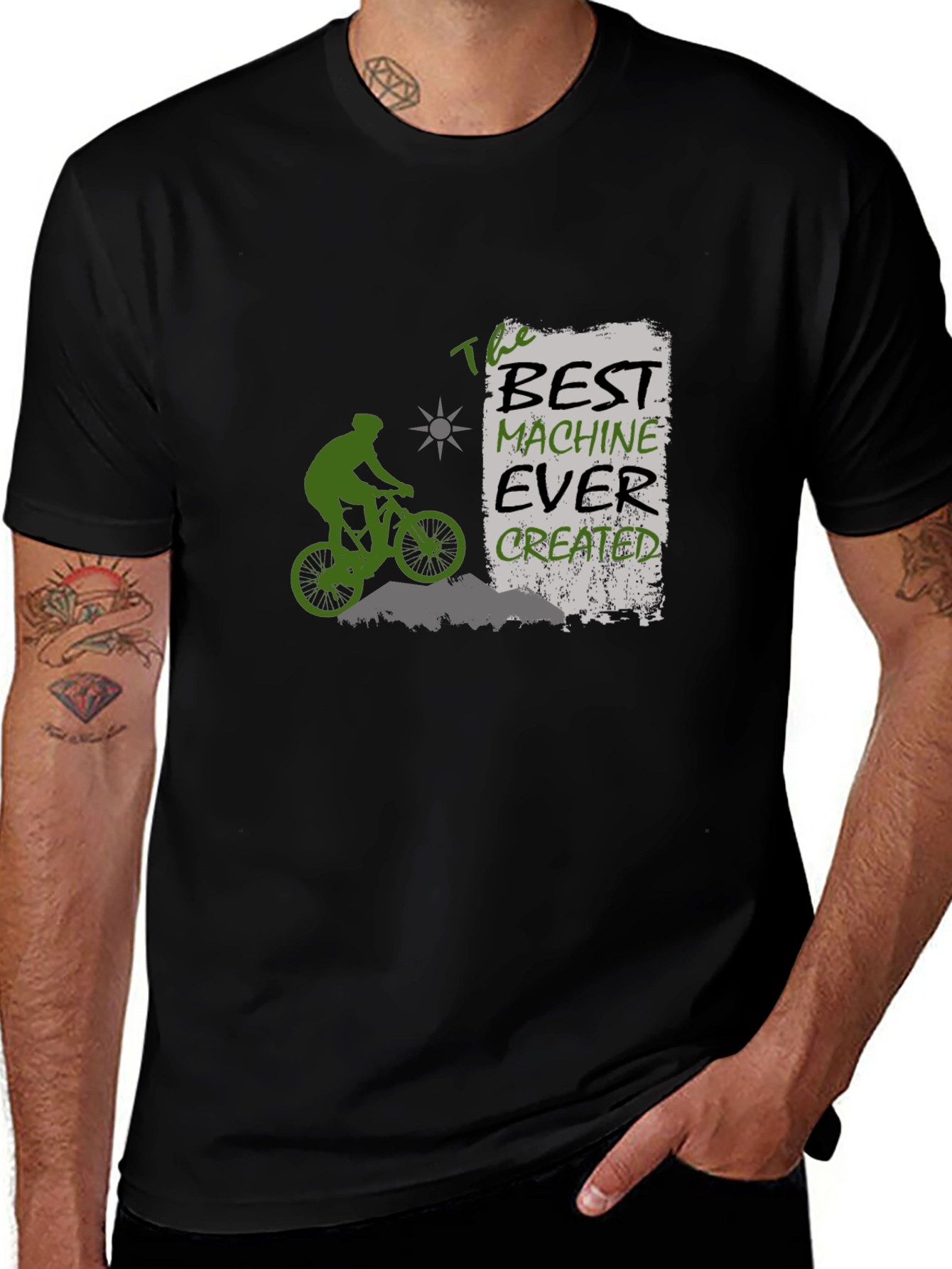 Best Machine Ever Mountain Bike T-Shirt