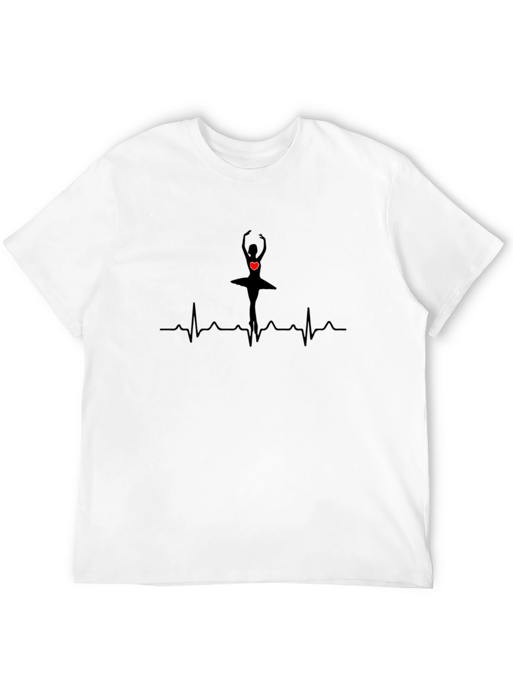 Ballet Heartbeat T-Shirt - Dancers Rhythm