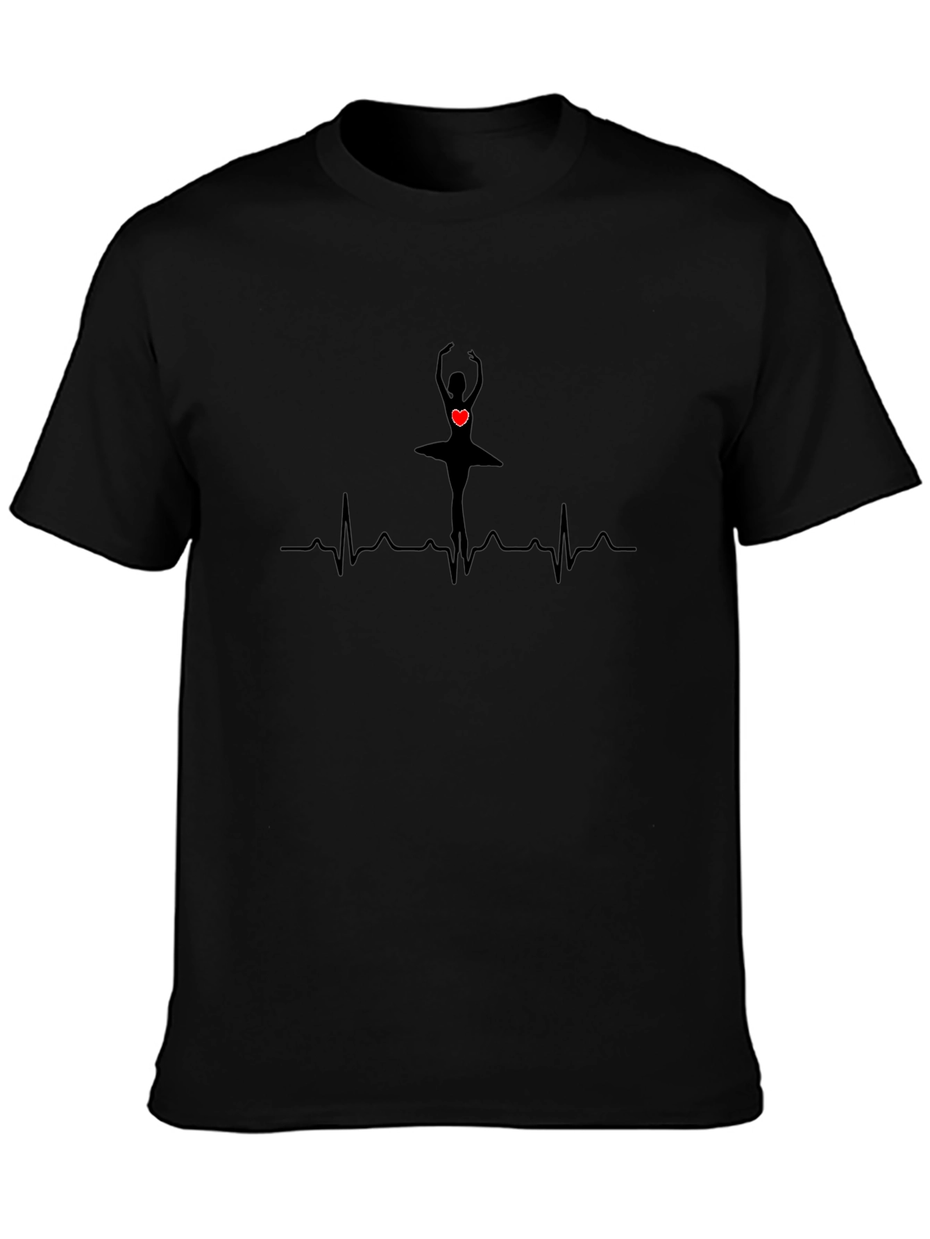 Ballet Heartbeat T-Shirt - Dancers Rhythm