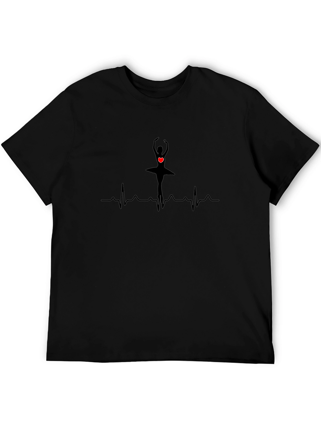 Ballet Heartbeat T-Shirt - Dancers Rhythm
