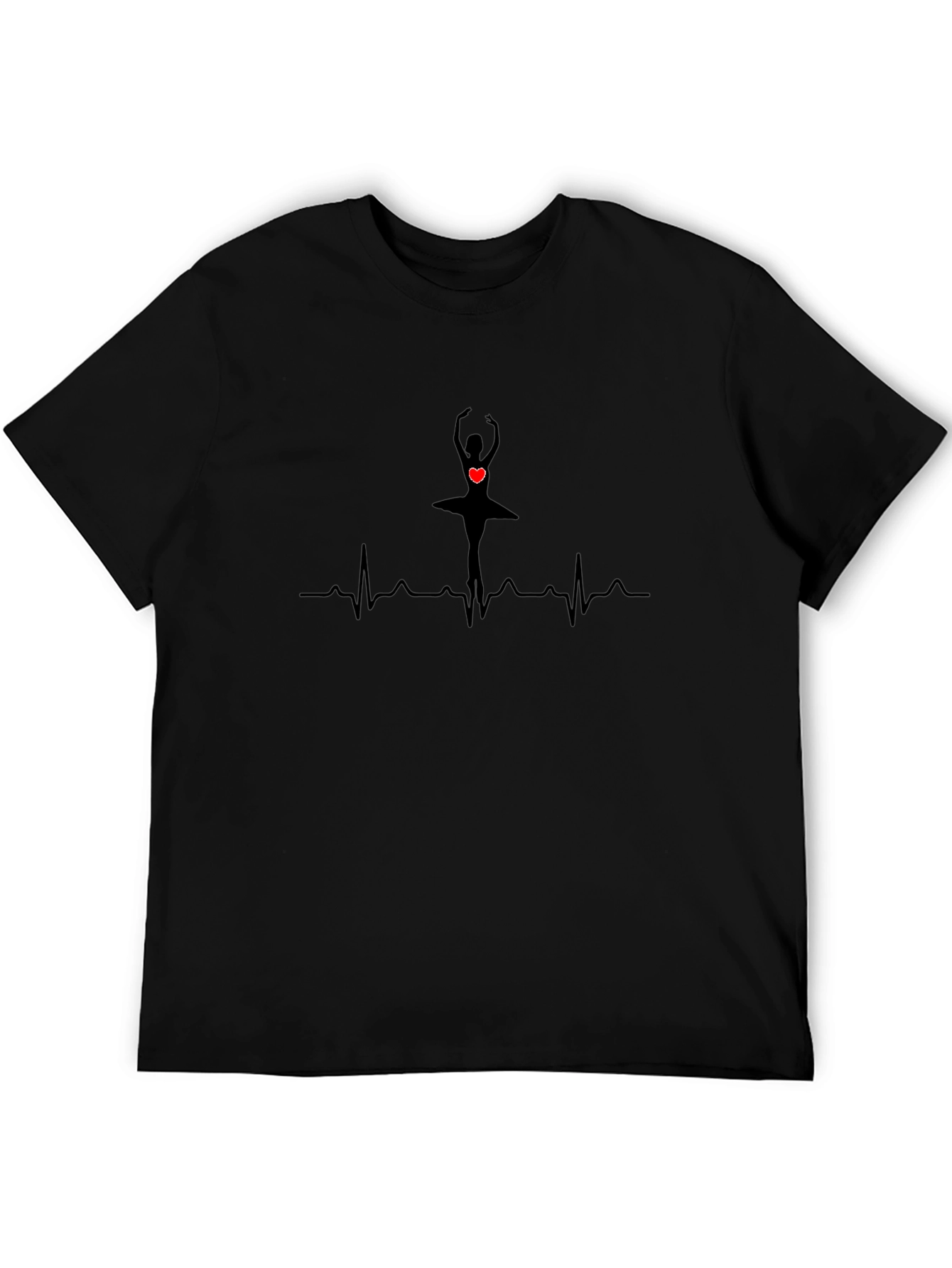 Ballet Heartbeat T-Shirt - Dancers Rhythm