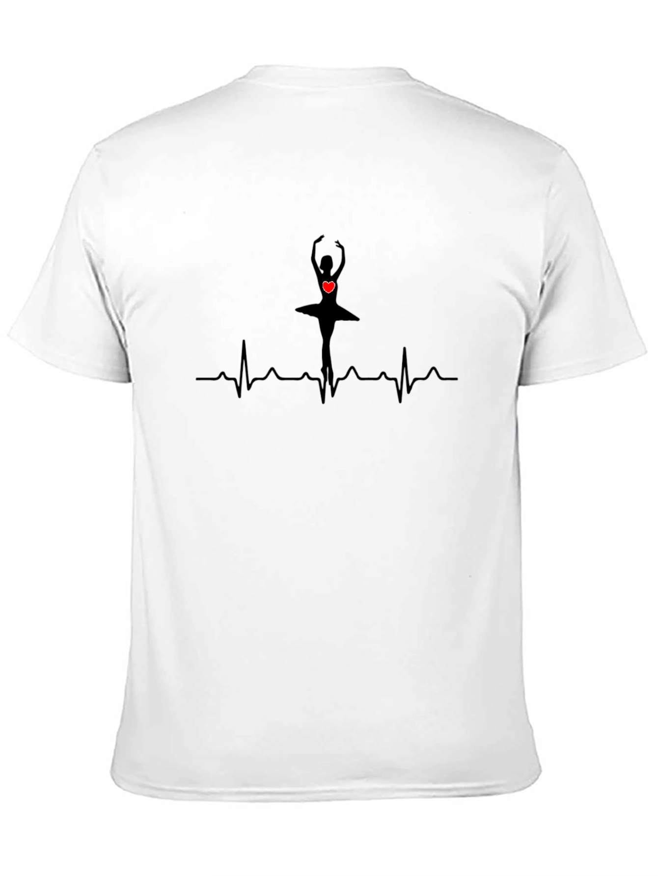 Ballet Heartbeat T-Shirt - Dancers Rhythm
