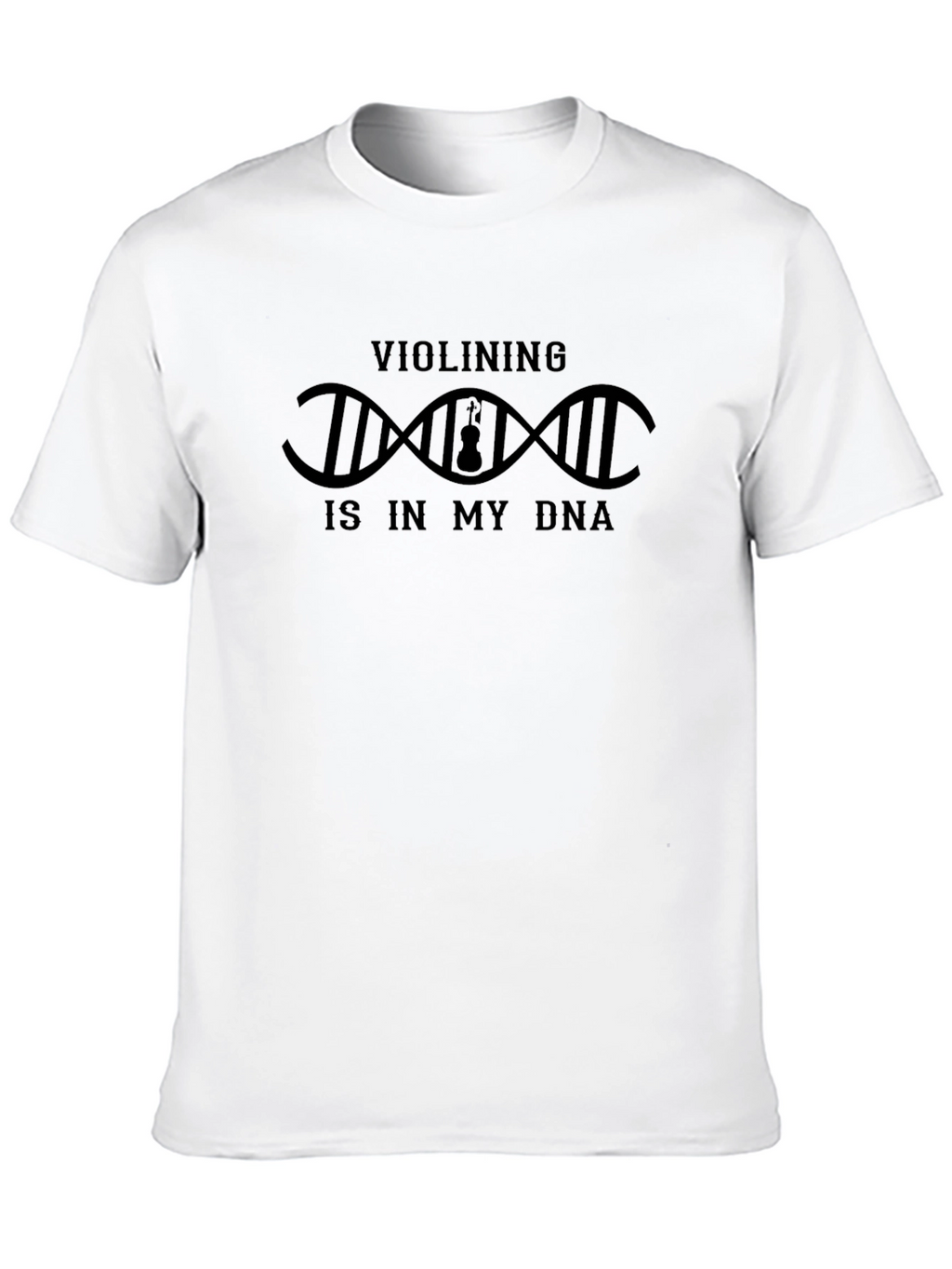Violining DNA T-Shirt - Musician Gift