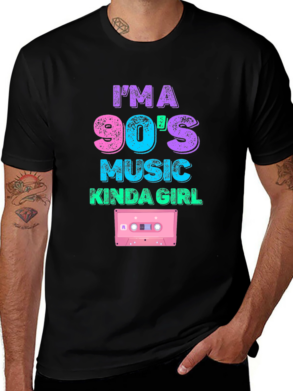 Im a 90s Music Kinda Girl Graphic Tee