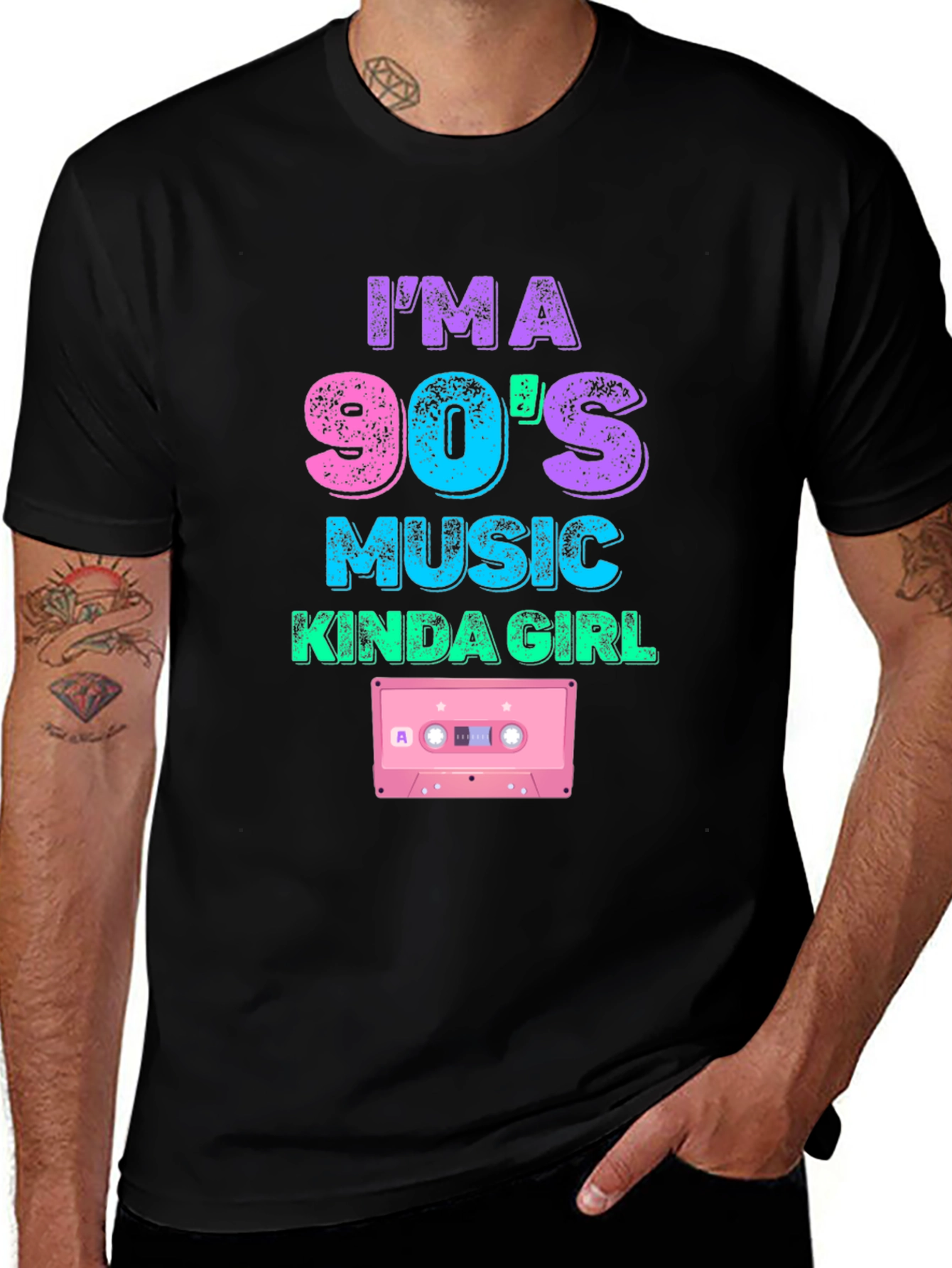 Im a 90s Music Kinda Girl Graphic Tee