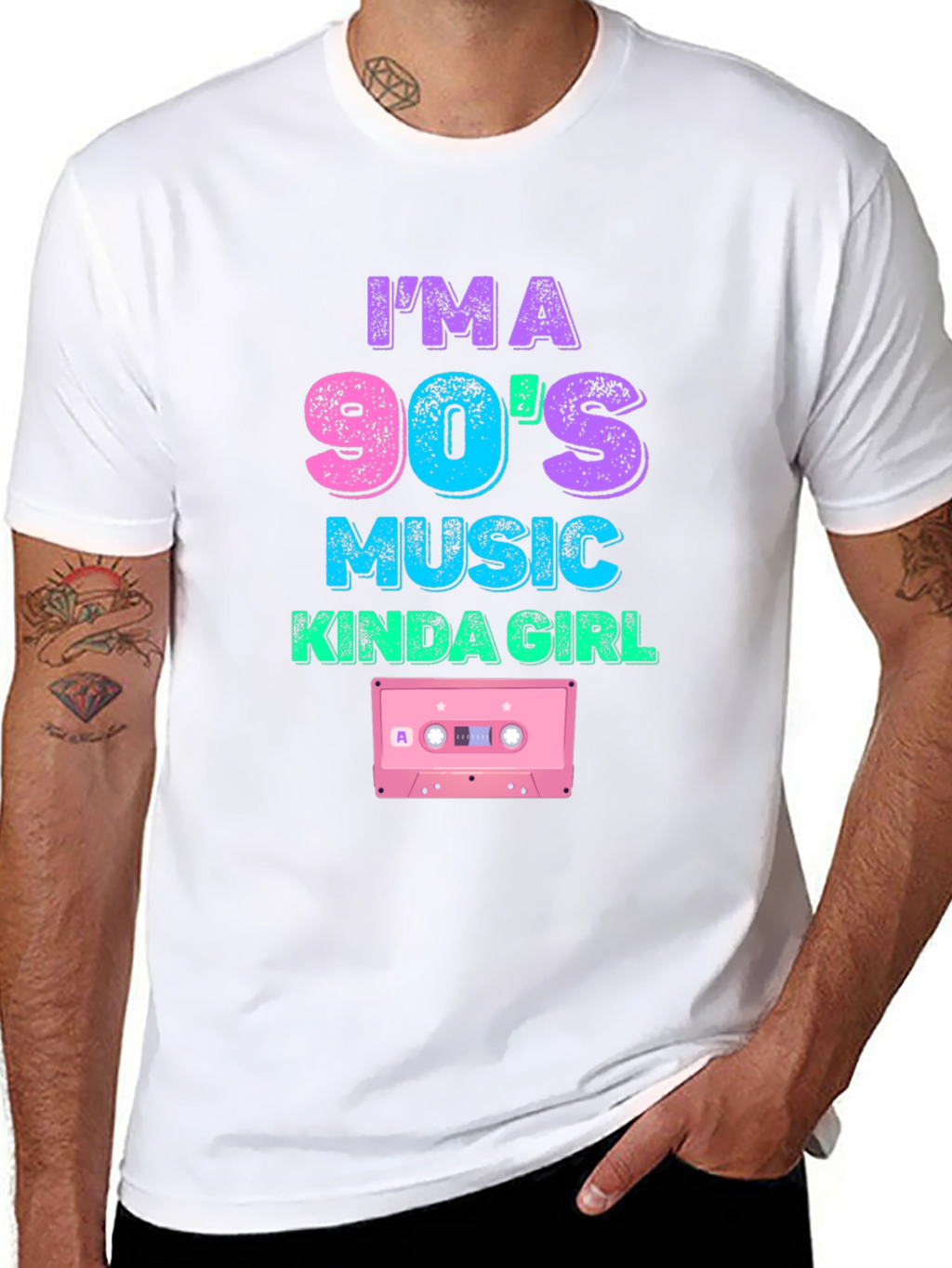 Im a 90s Music Kinda Girl Graphic Tee