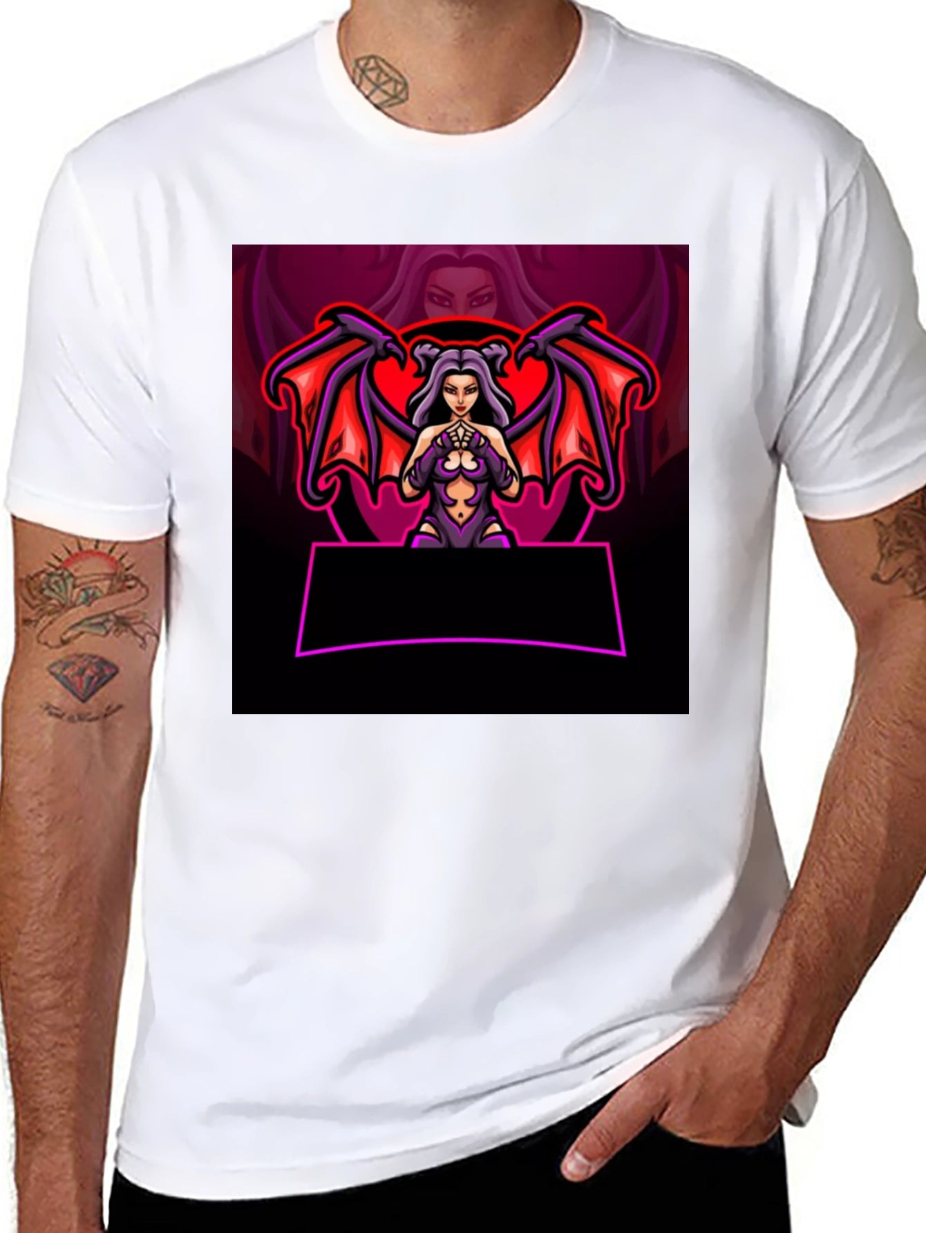 Gothic Vampire Tee - Dark Fantasy T-Shirt