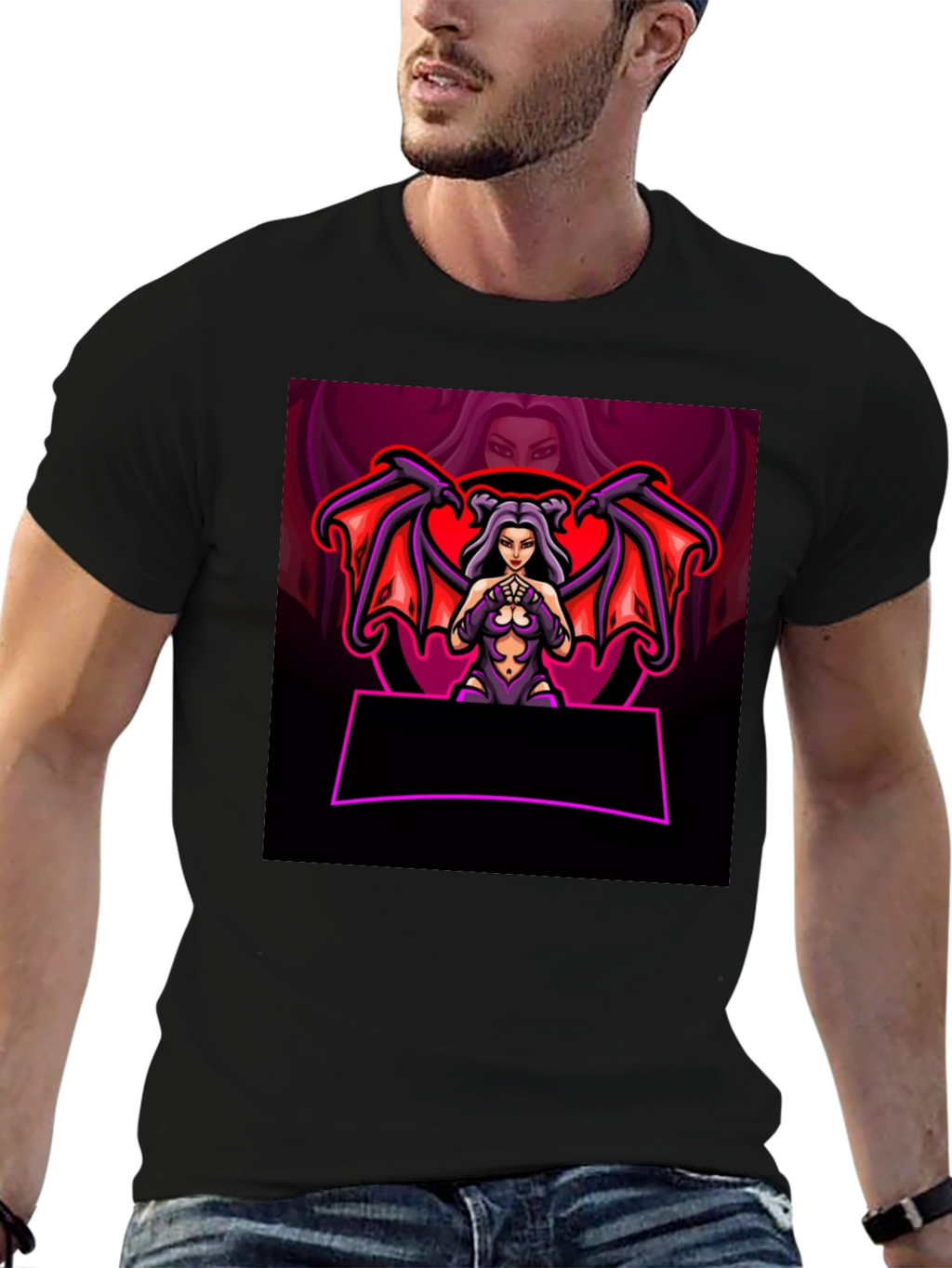 Gothic Vampire Tee - Dark Fantasy T-Shirt