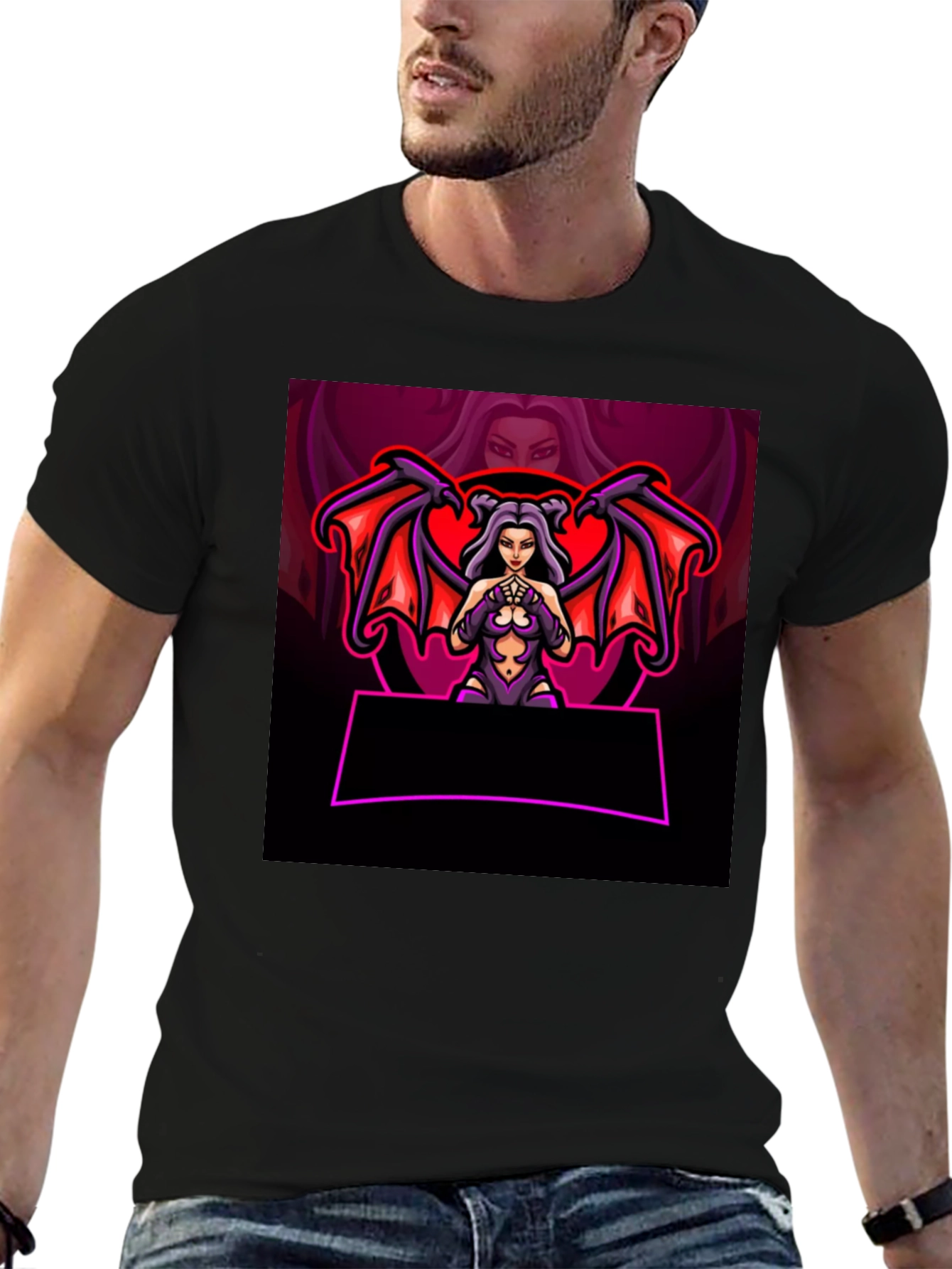 Gothic Vampire Tee - Dark Fantasy T-Shirt