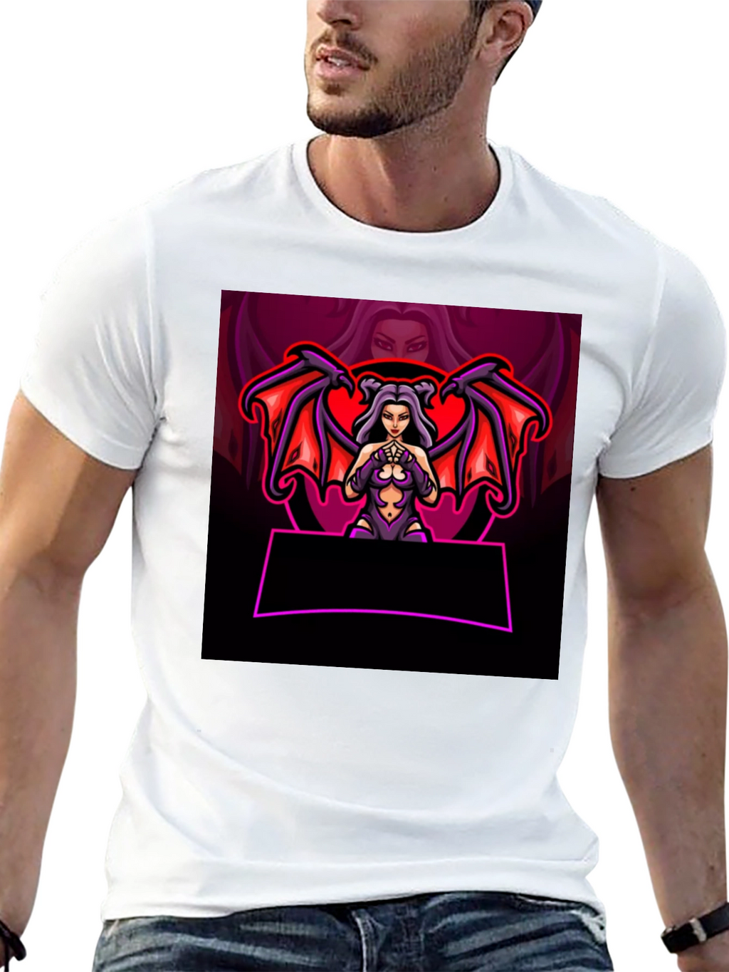 Gothic Vampire Tee - Dark Fantasy T-Shirt