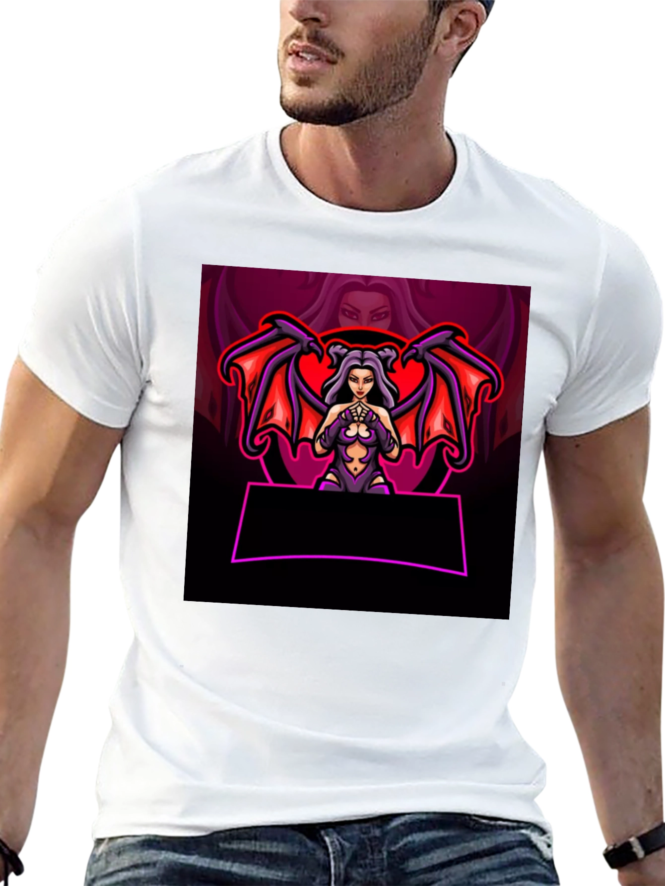 Gothic Vampire Tee - Dark Fantasy T-Shirt