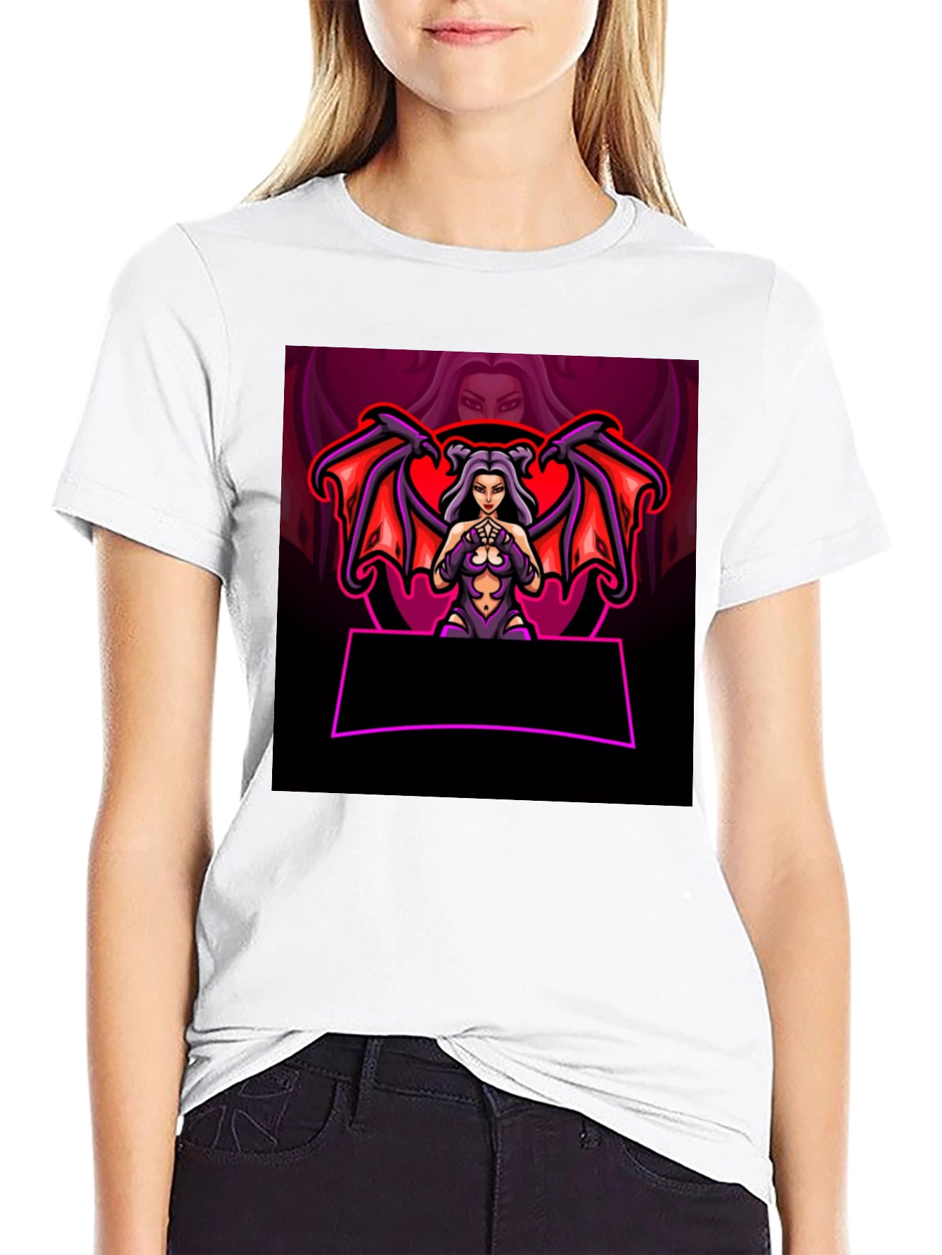 Gothic Vampire Tee - Dark Fantasy T-Shirt