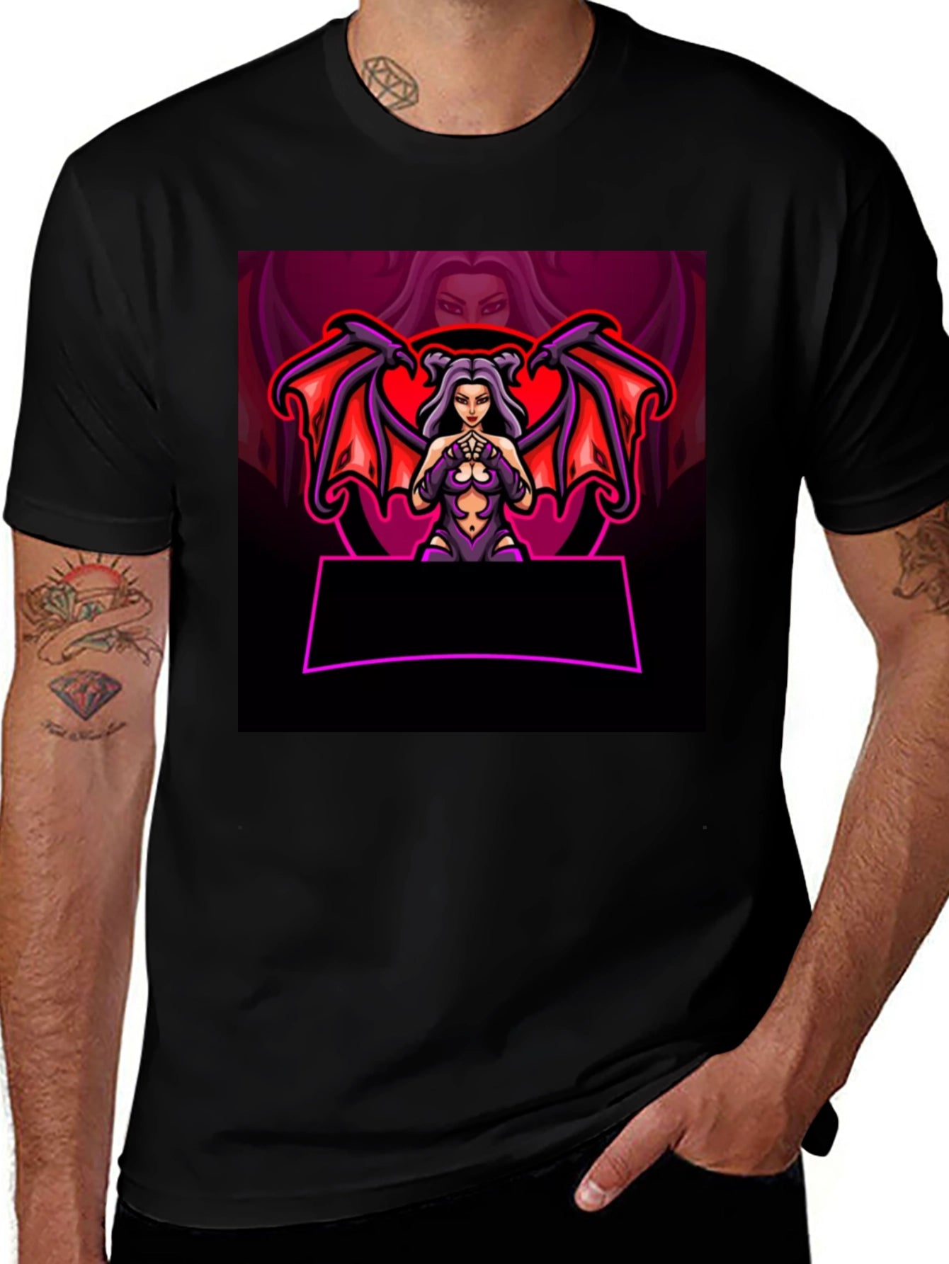 Gothic Vampire Tee - Dark Fantasy T-Shirt