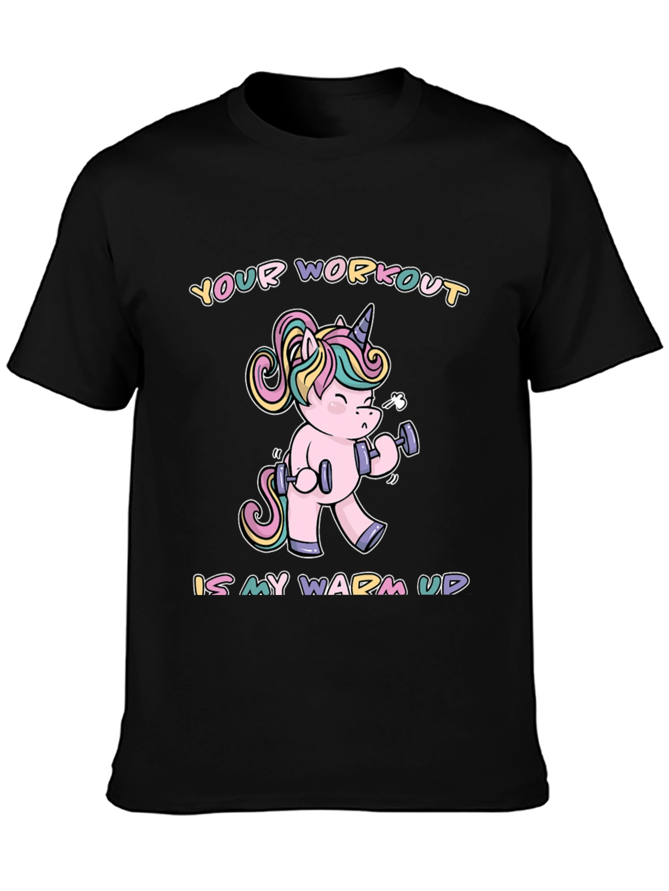 Funny Workout Unicorn T-Shirt