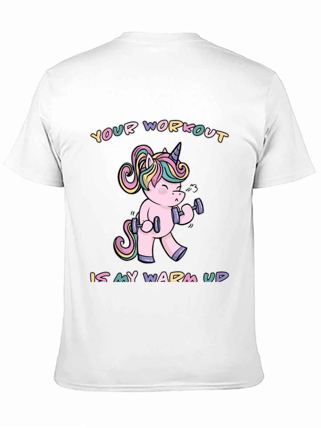 Funny Workout Unicorn T-Shirt